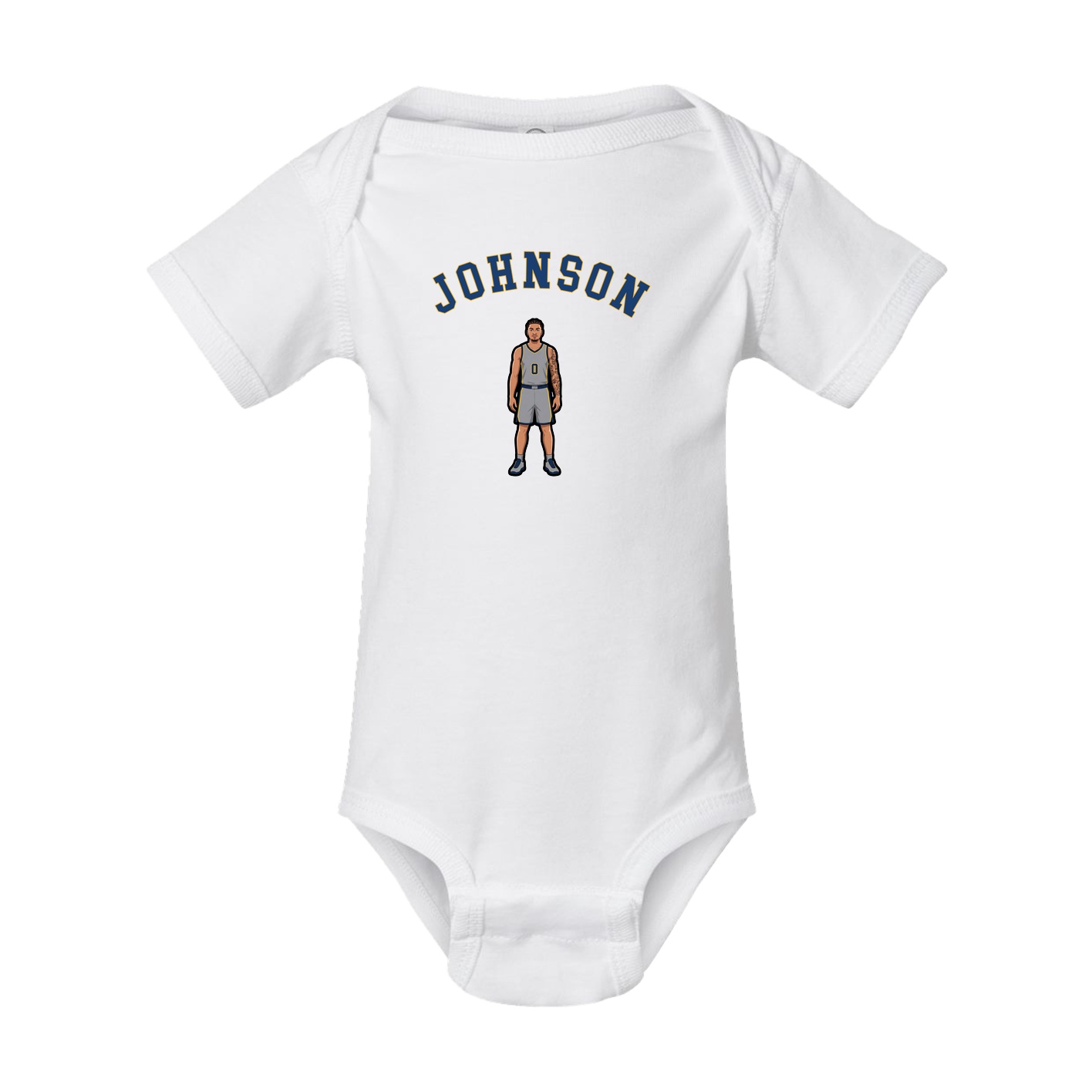 Baby Onesie — Shirsey Arch in White