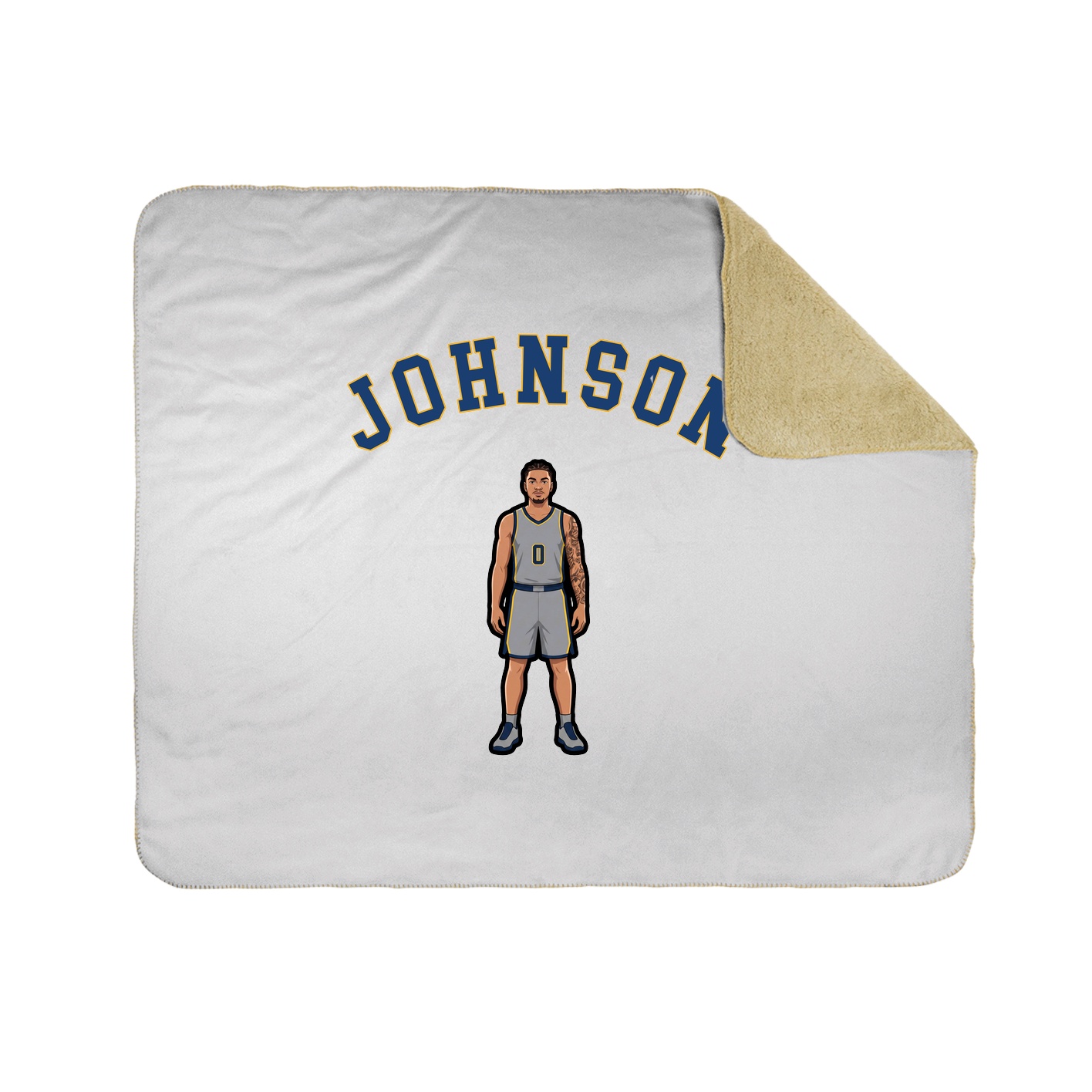 Throw Blanket — Shirsey Arch in White