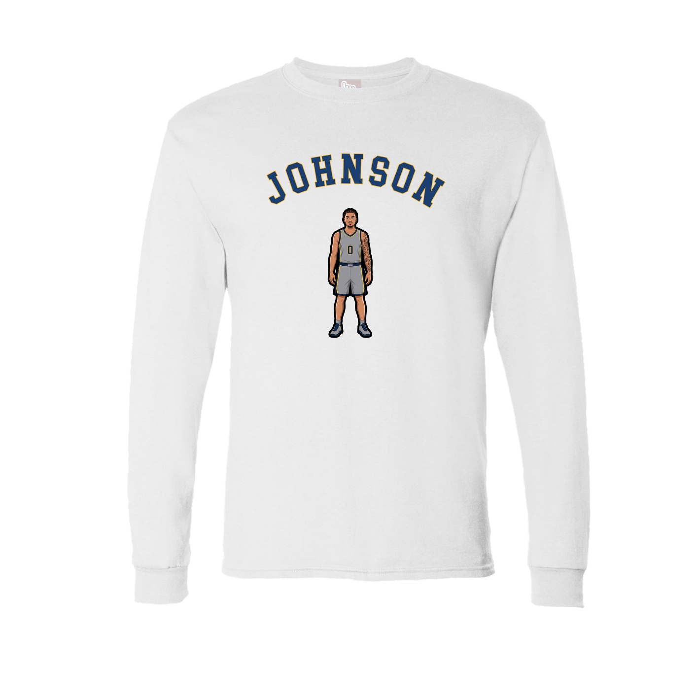 Long Sleeve Tee — Shirsey Arch in White