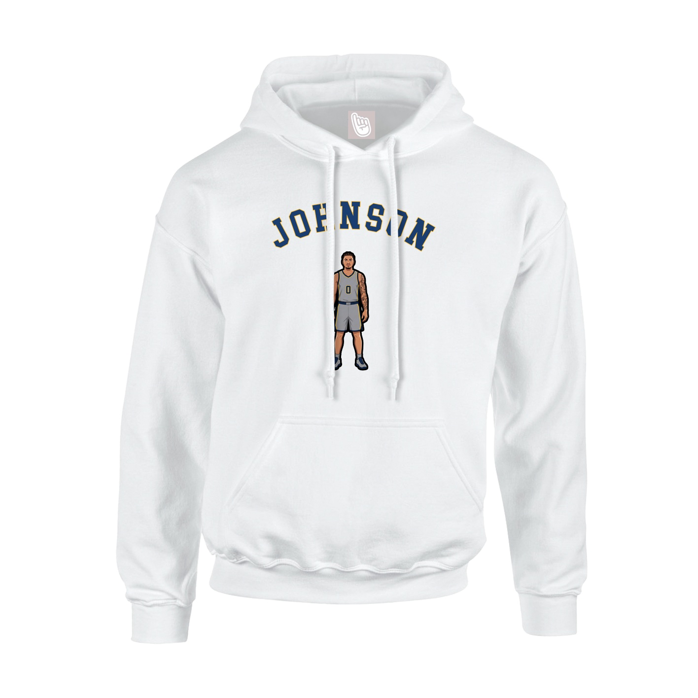 Youth Hoodie — Shirsey Arch in White