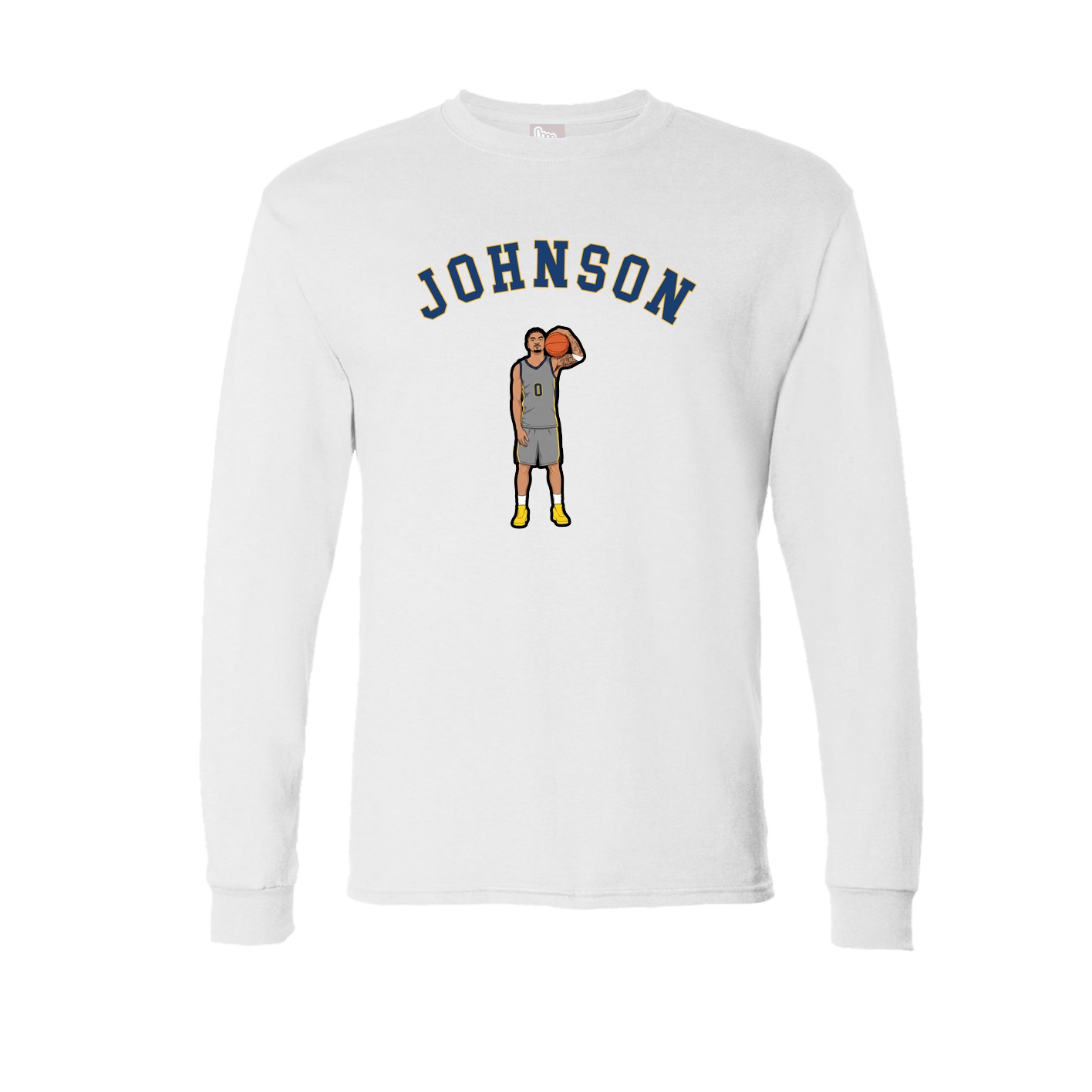 Long Sleeve Tee — Shirsey Arch in White
