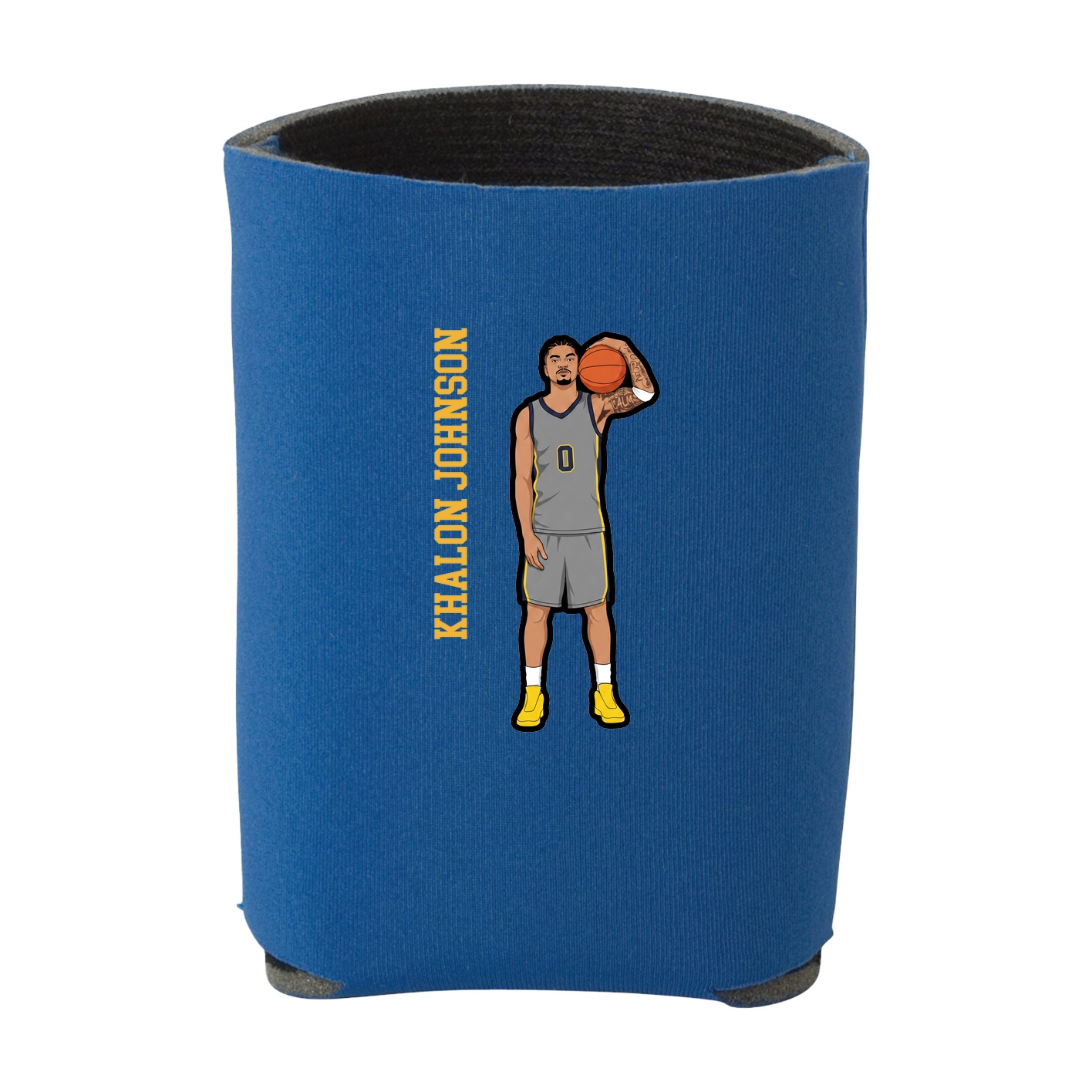 Can Holder — Name Vertical in Royal