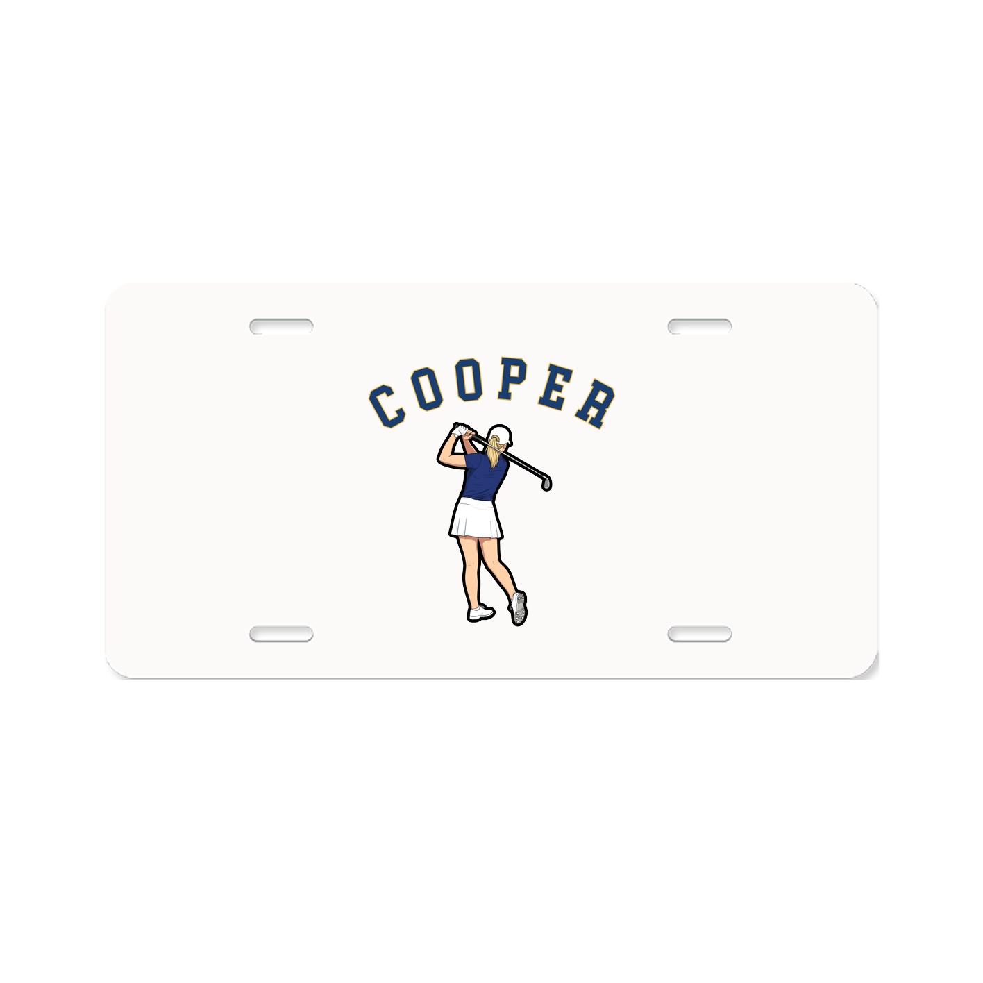 License Plate — Shirsey Arch in Classic