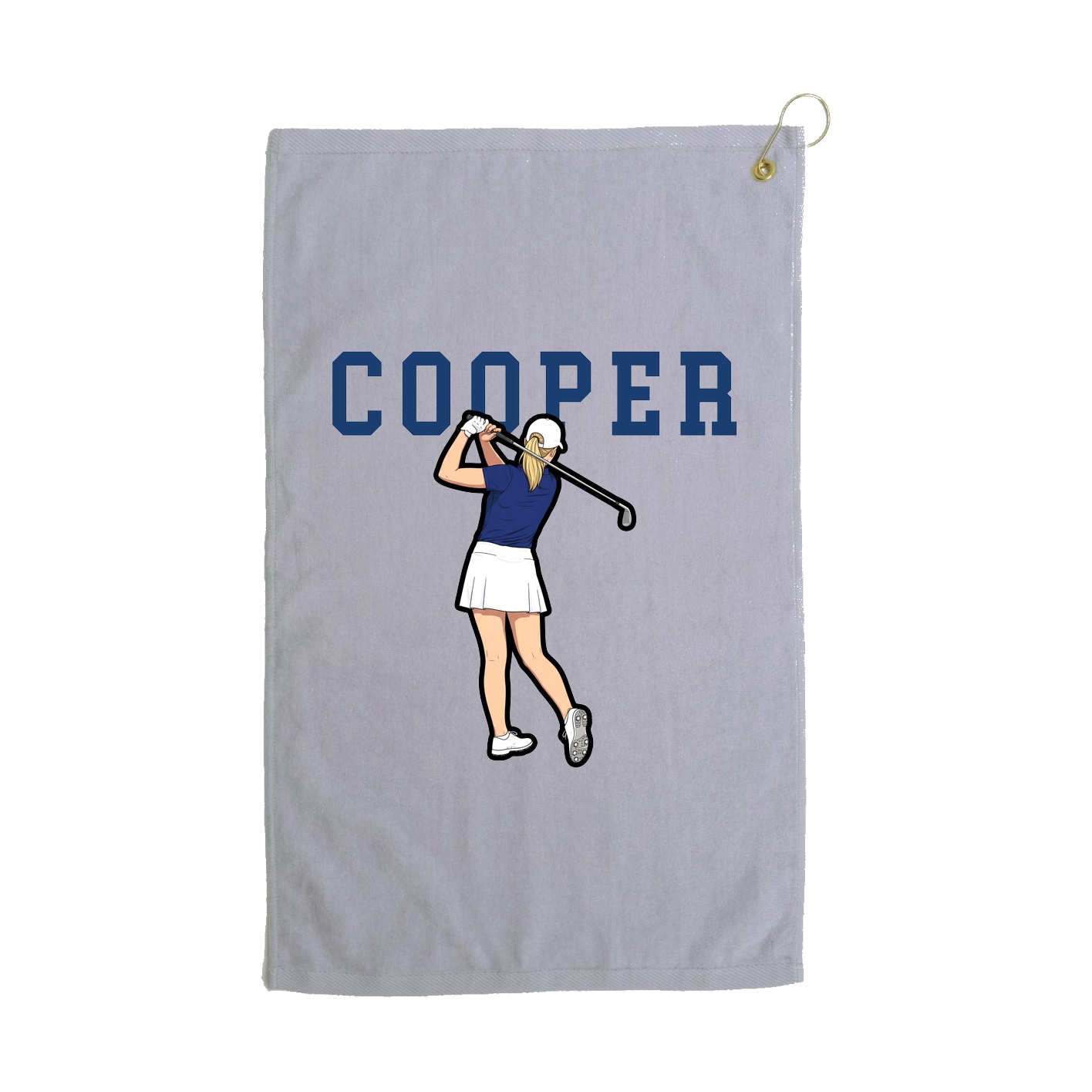 Terry Velour Golf Towel
