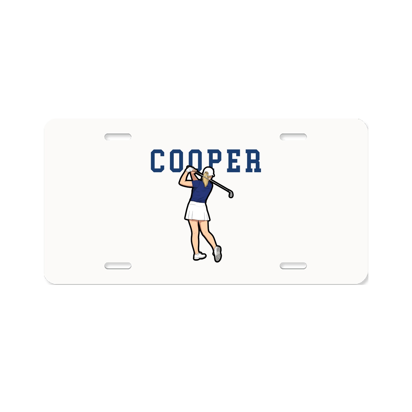 License Plate — Shirsey in Classic