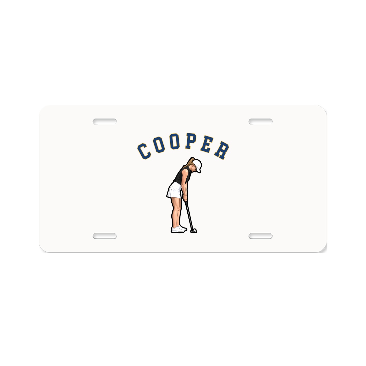 License Plate — Shirsey Arch in Classic