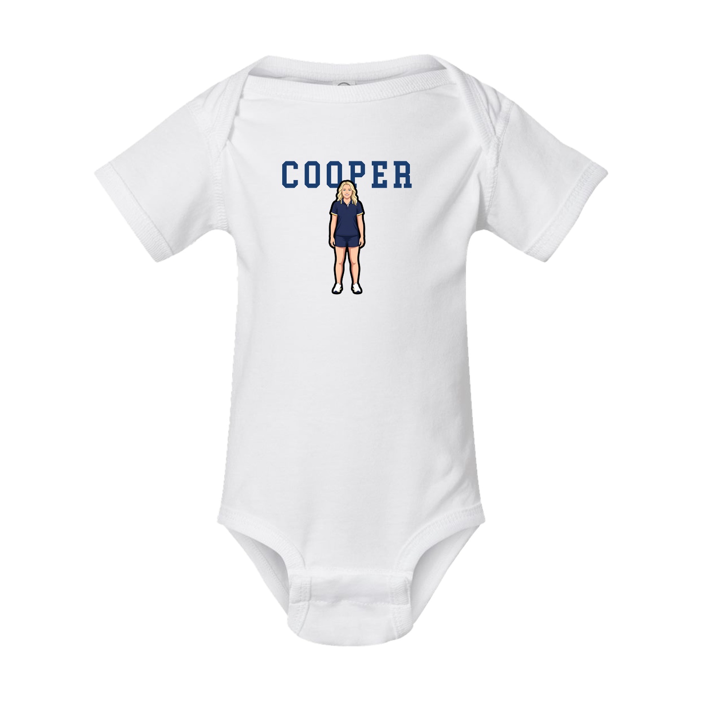 Baby Onesie — Shirsey in White