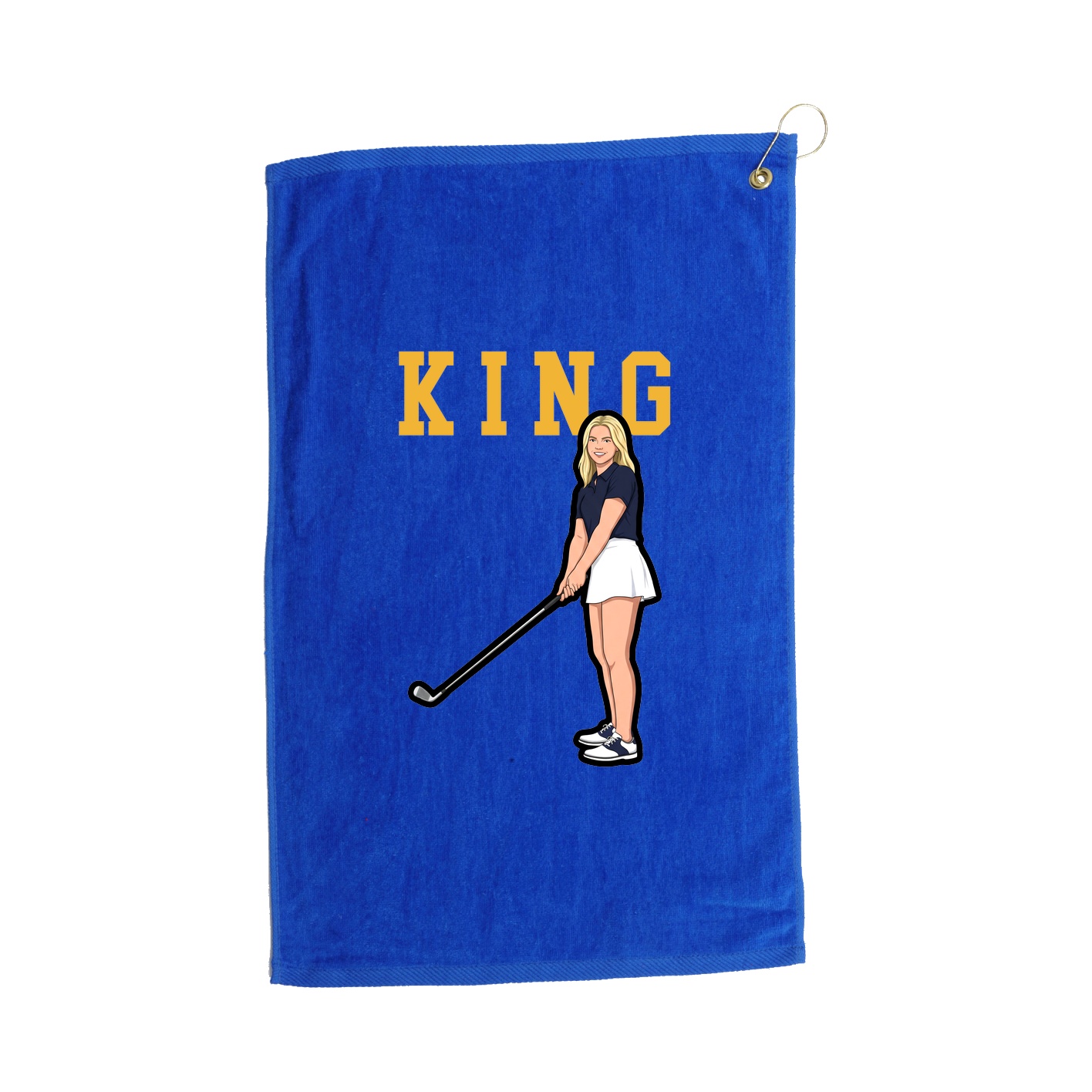 Golf Towel — Shirsey in Royal