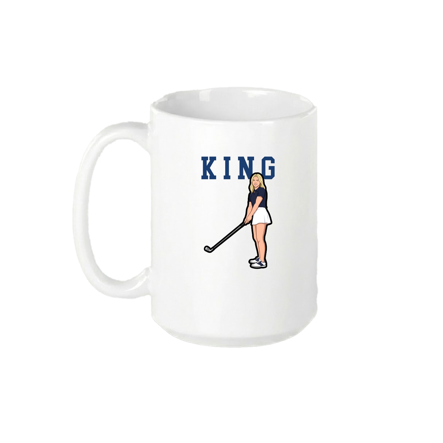 15oz Coffee Mug — Shirsey in White