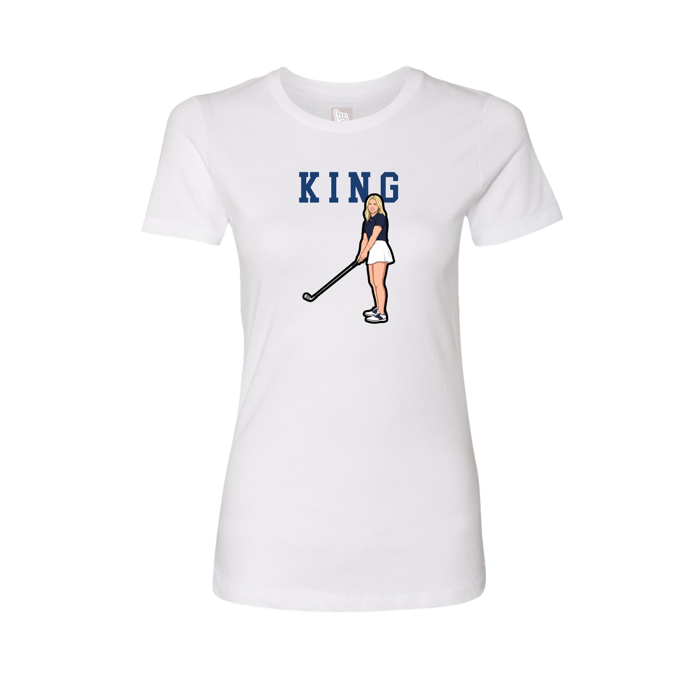 Fitted Women's Tee — Shirsey in White