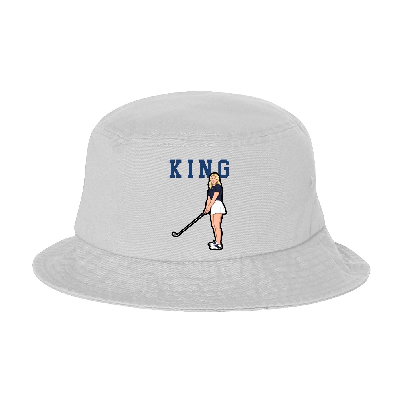 Bucket Cap — Shirsey in White
