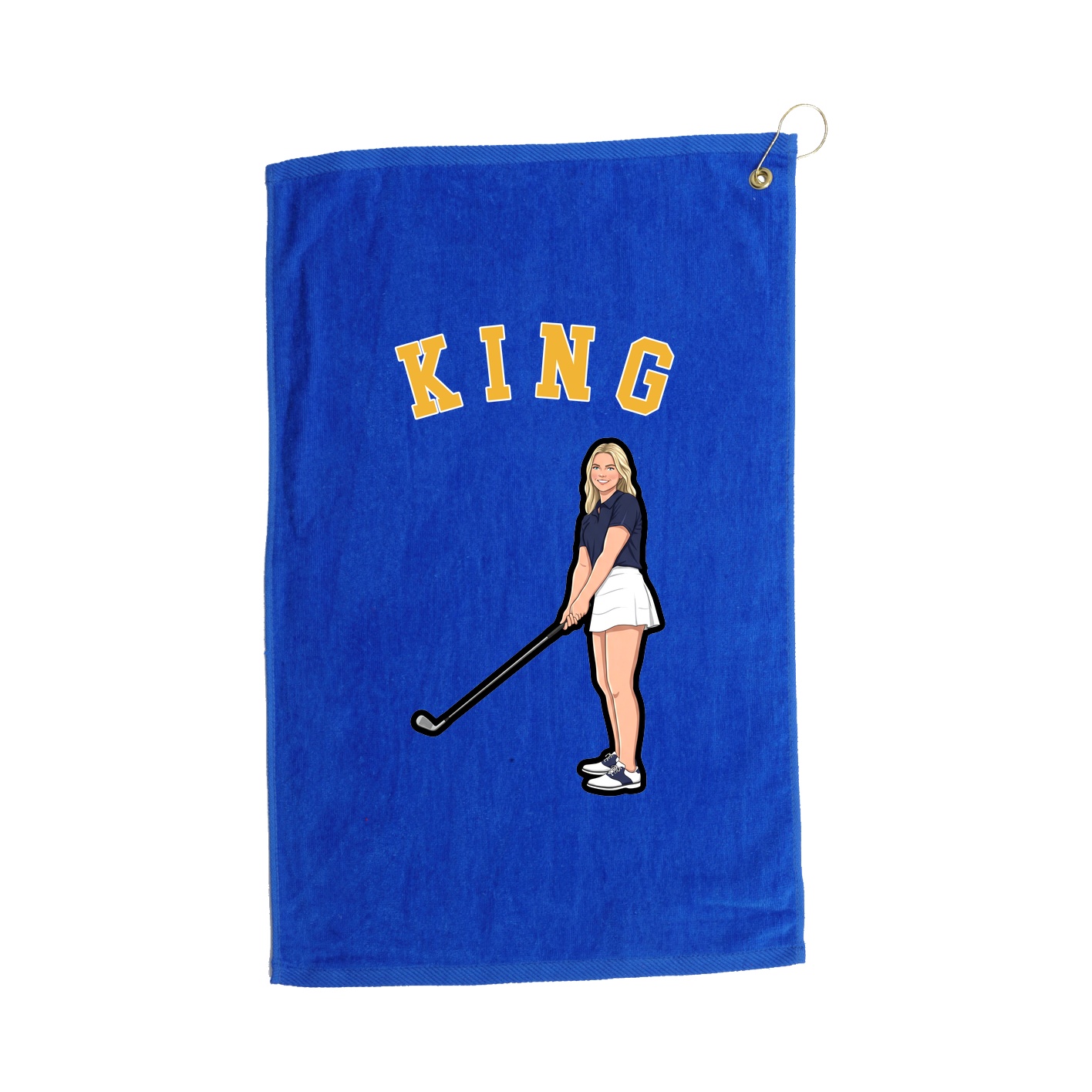 Golf Towel — Shirsey Arch in Royal