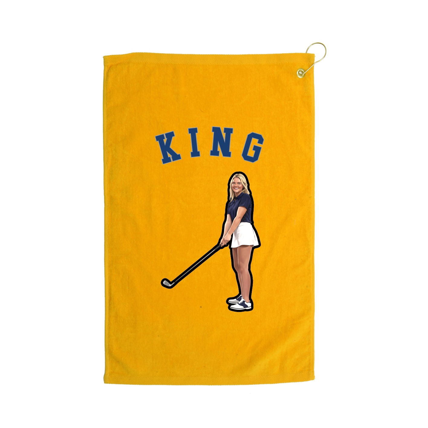 Golf Towel — Shirsey Arch in Gold