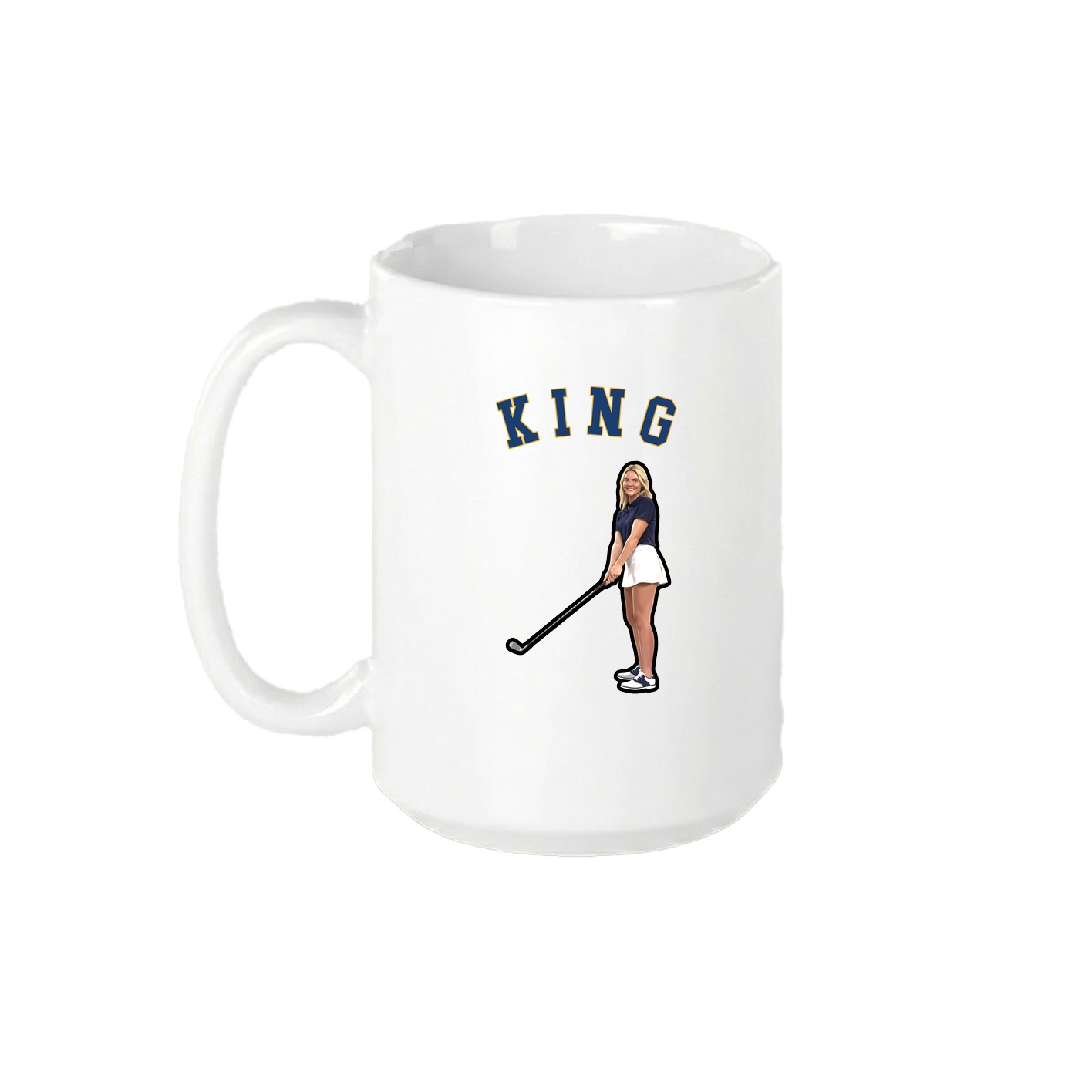 15oz Coffee Mug — Shirsey Arch in White