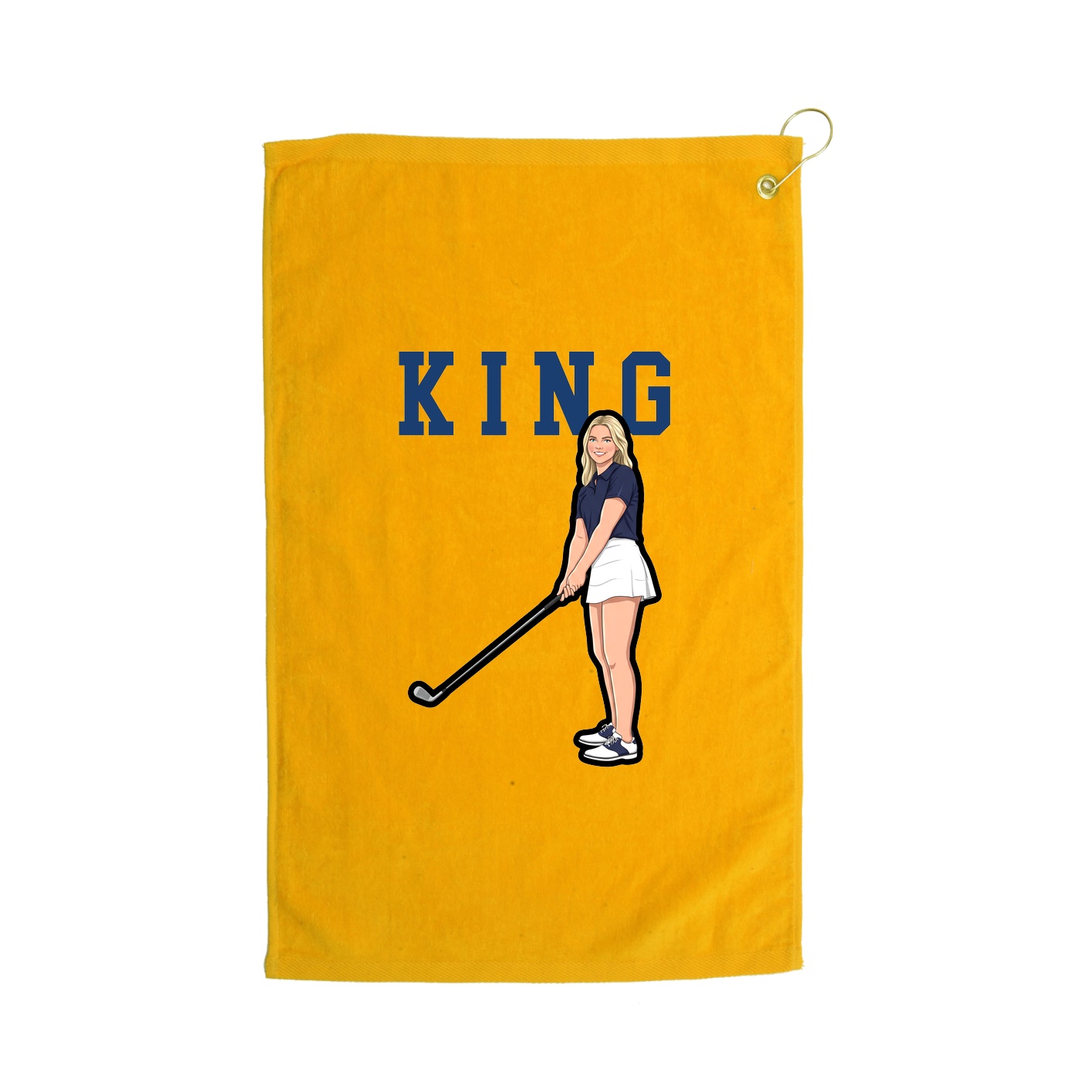 Terry Velour Golf Towel