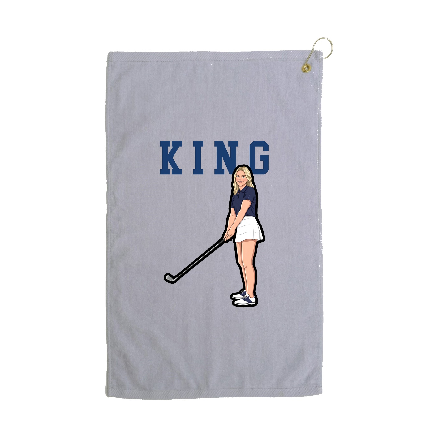 Golf Towel — Shirsey in Grey