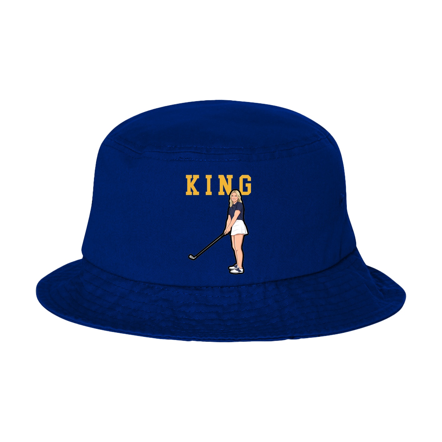 Bucket Cap — Shirsey in Royal Blue