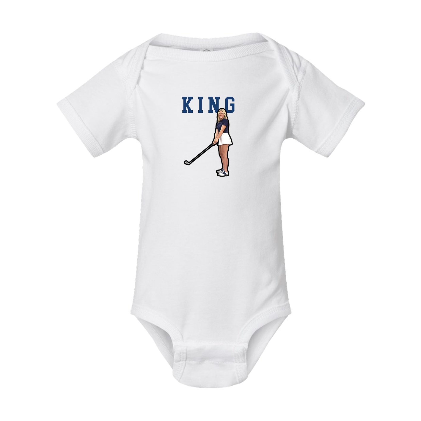 Baby Onesie — Shirsey in White