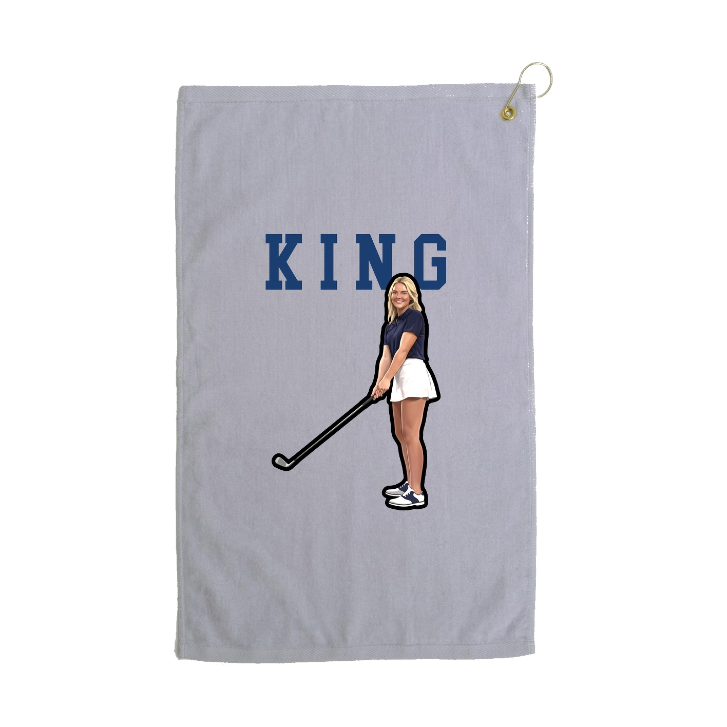 Golf Towel — Shirsey in Grey