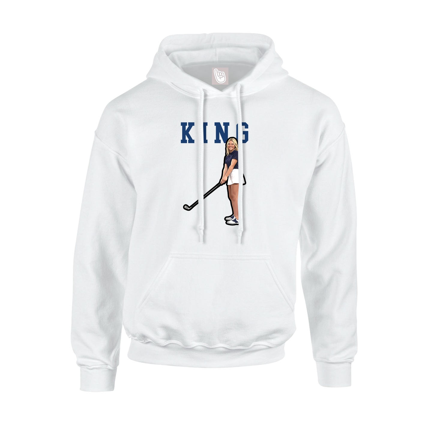 Youth Hoodie — Shirsey in White