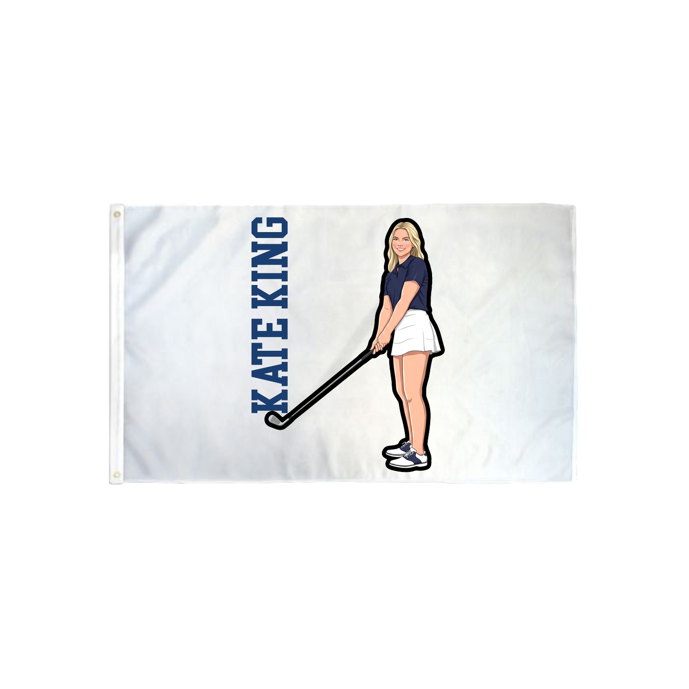 3x5 Flag — Name Vertical in Classic