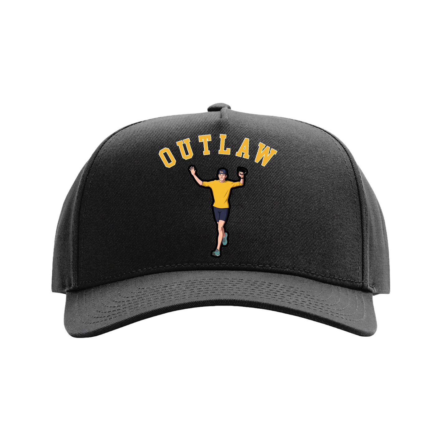 Full Fabric Five-Panel Champ Cap