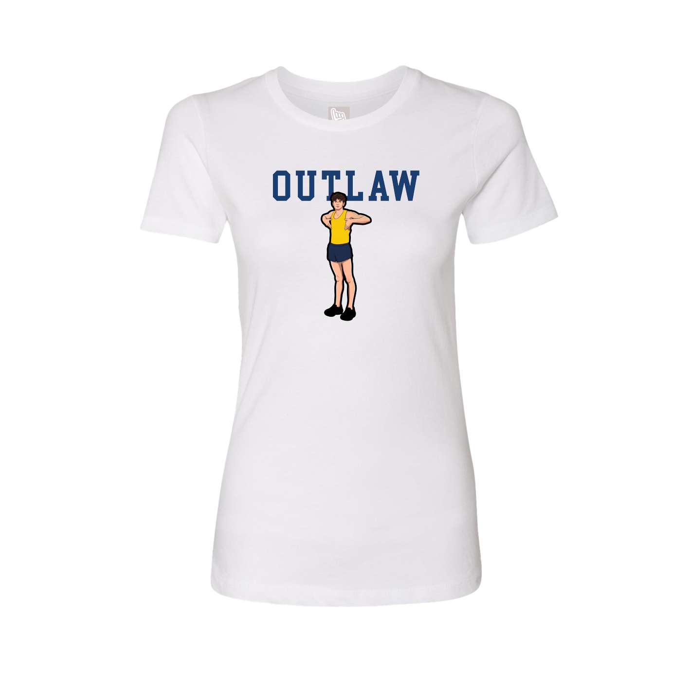 Fitted Women's Tee — Shirsey in White