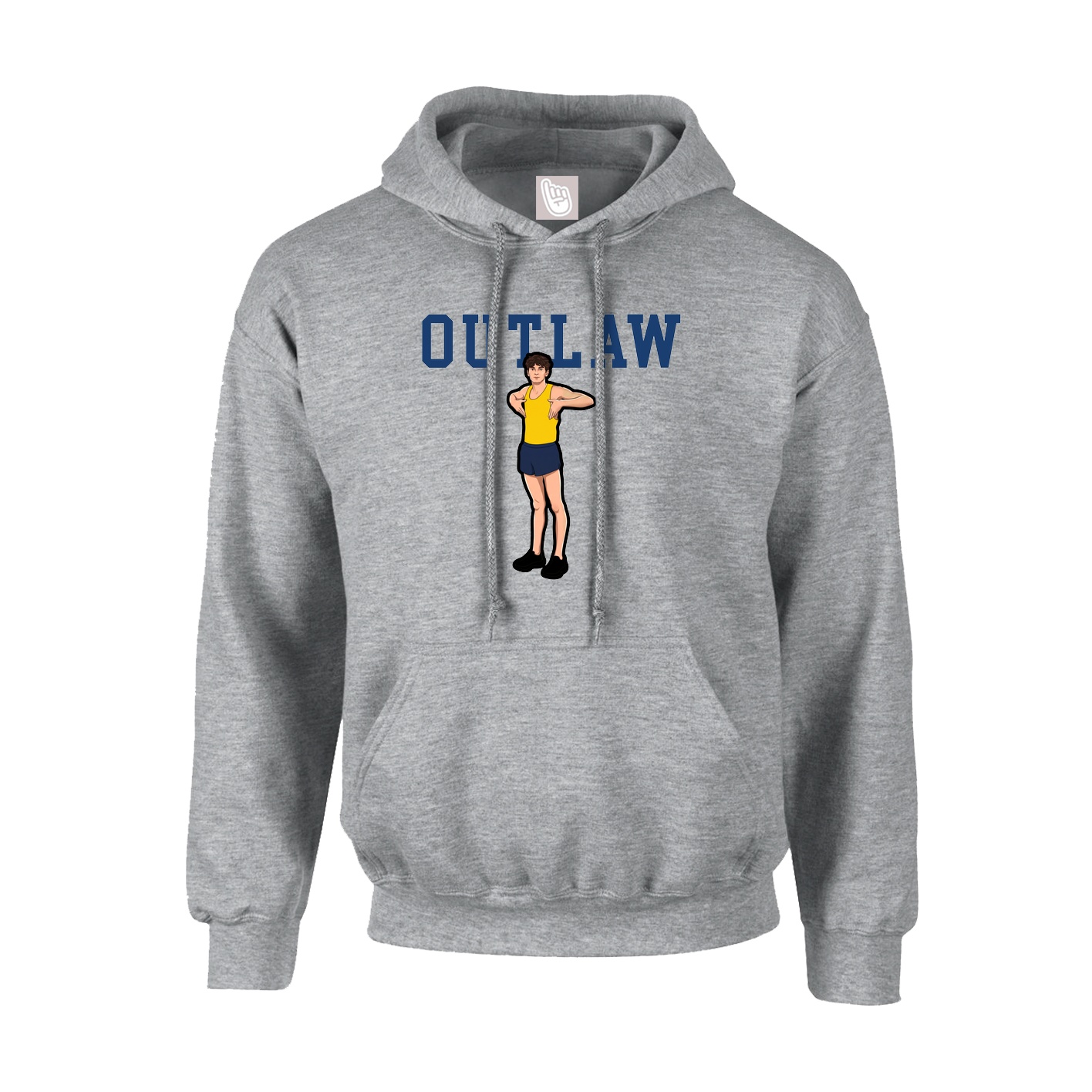 Hoodie — Shirsey in Grey