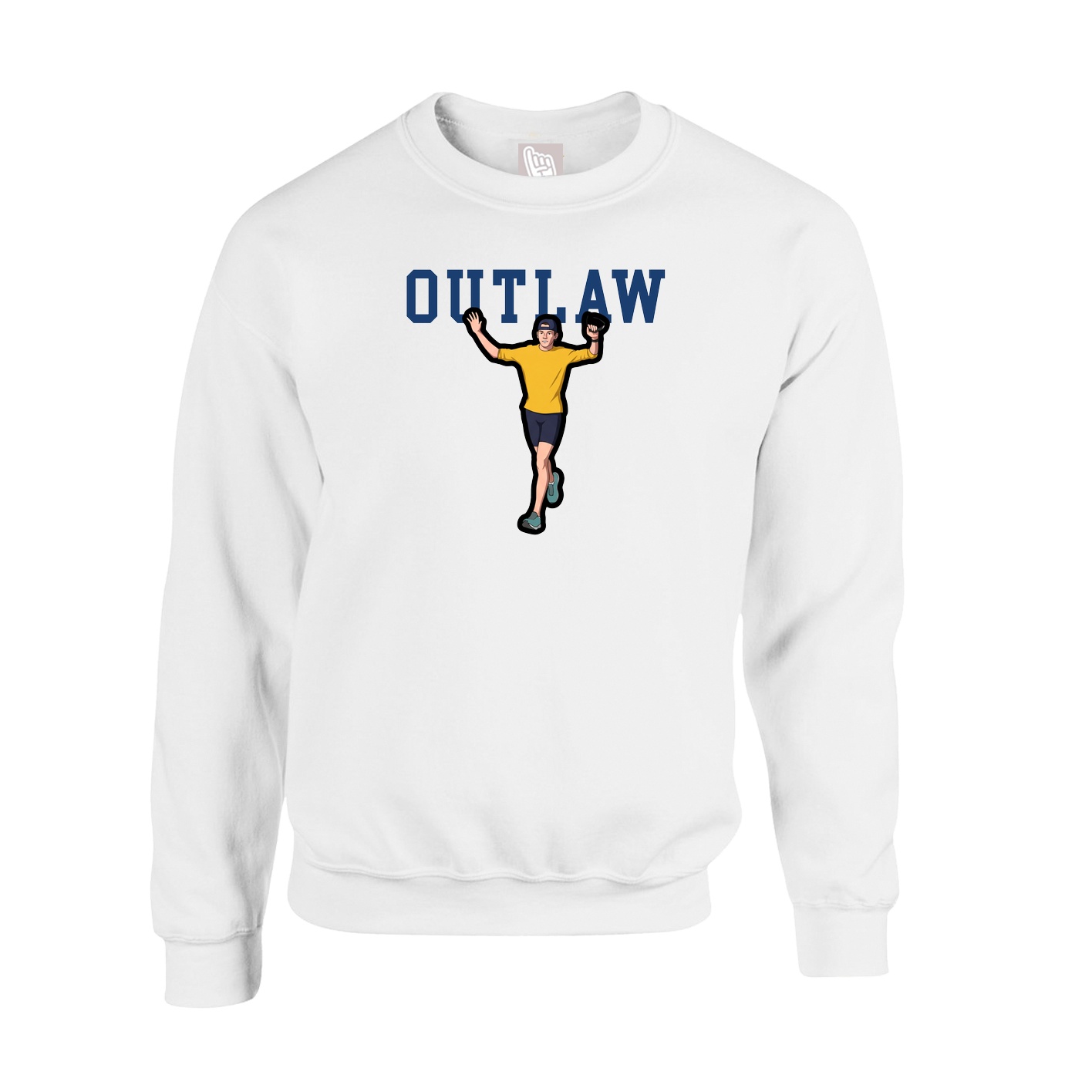 Fleece Crew — Shirsey in White
