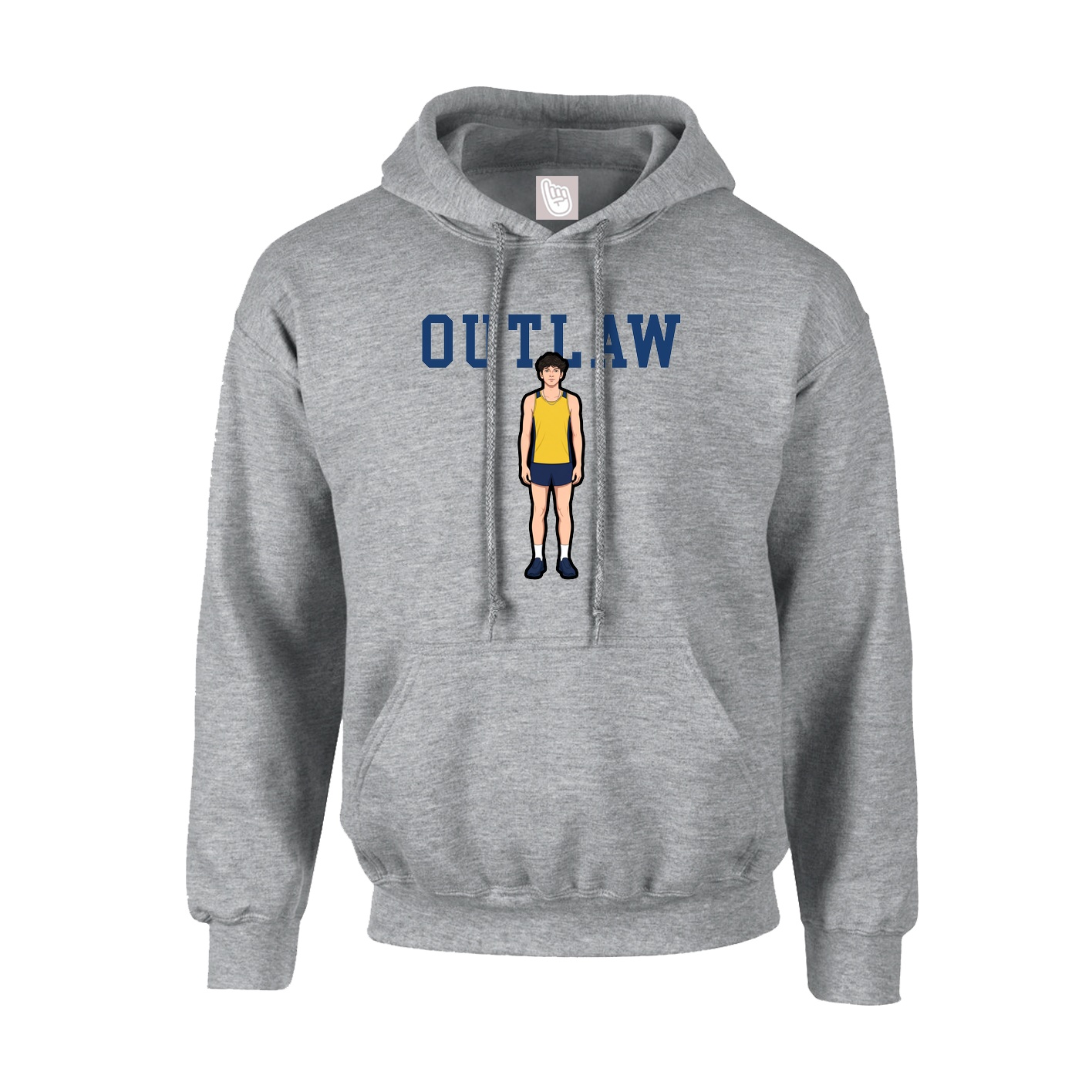 Hoodie — Shirsey in Grey