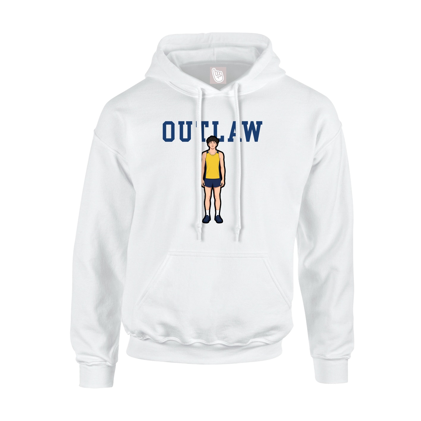 Youth Hoodie — Shirsey in White