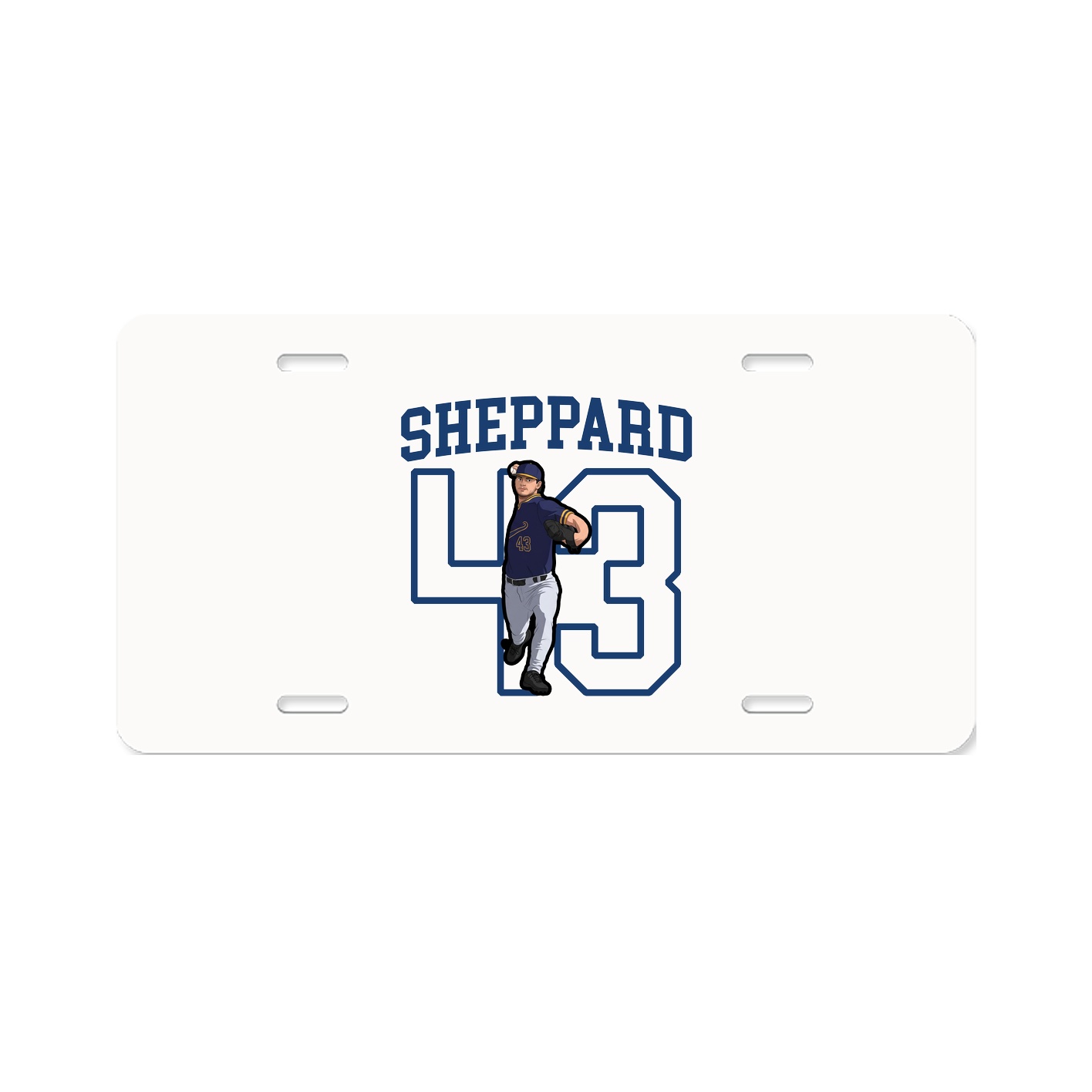 License Plate — Shirsey in Classic