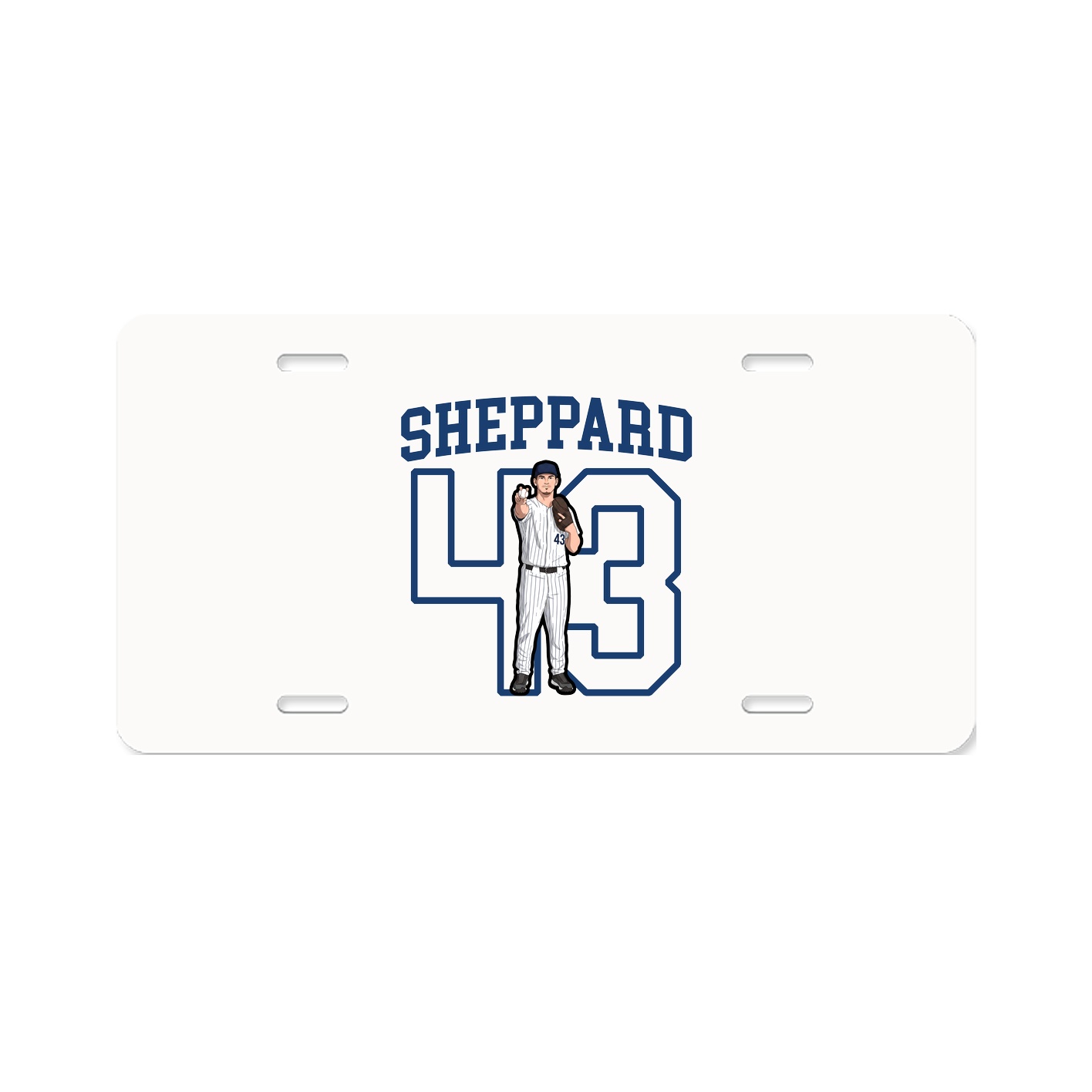 License Plate — Shirsey in Classic