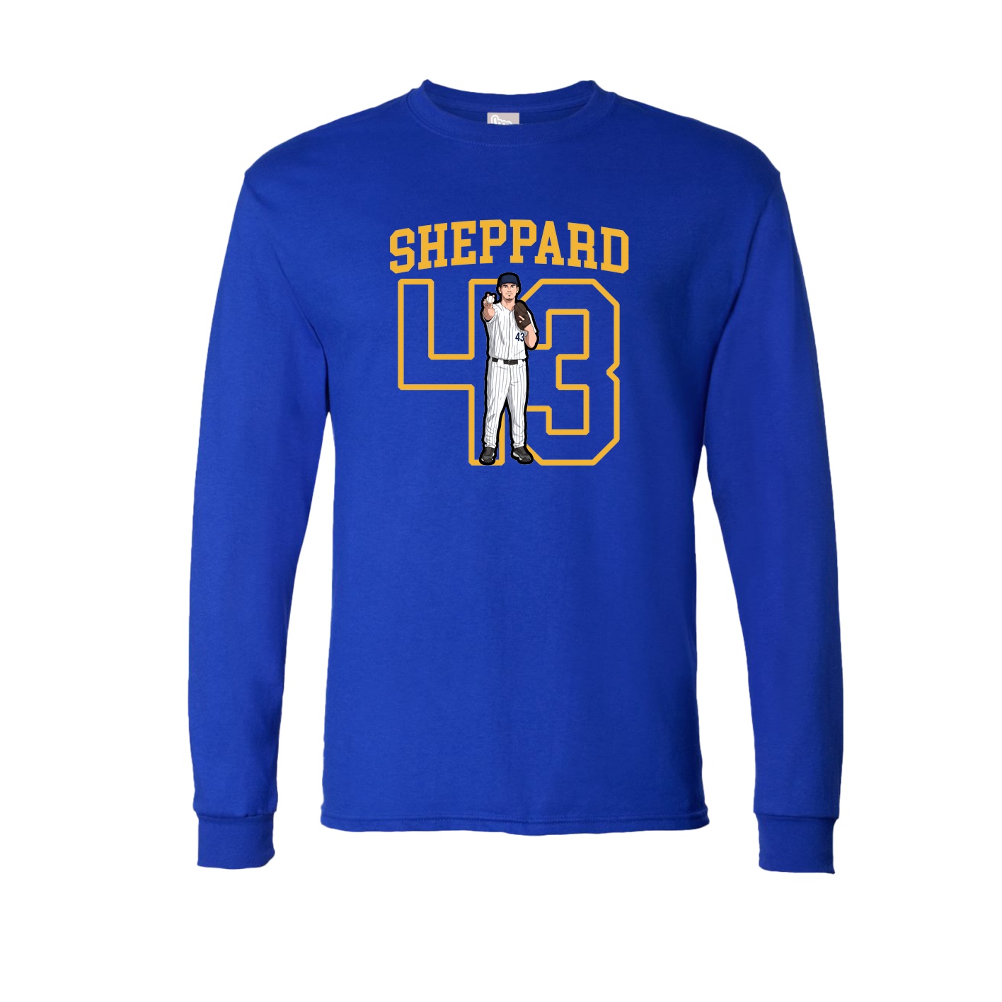 Long Sleeve Tee — Shirsey in Royal