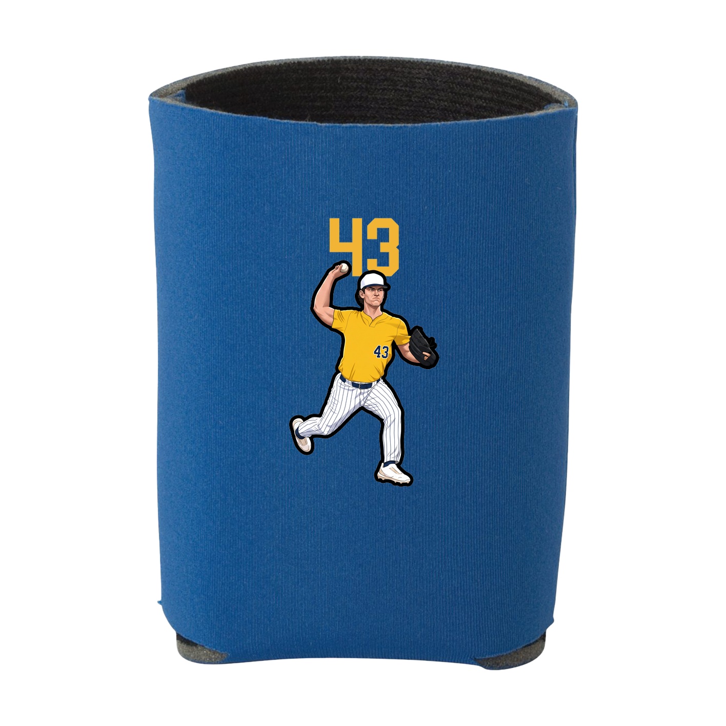 Can Holder — Number Top in Royal