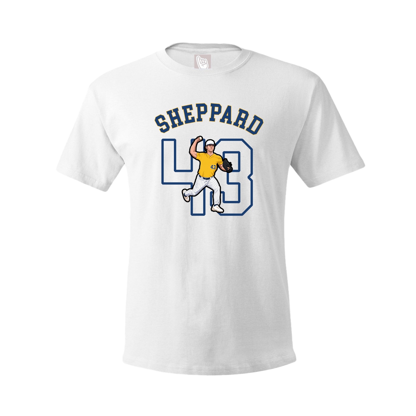 Tee — Shirsey Arch in White