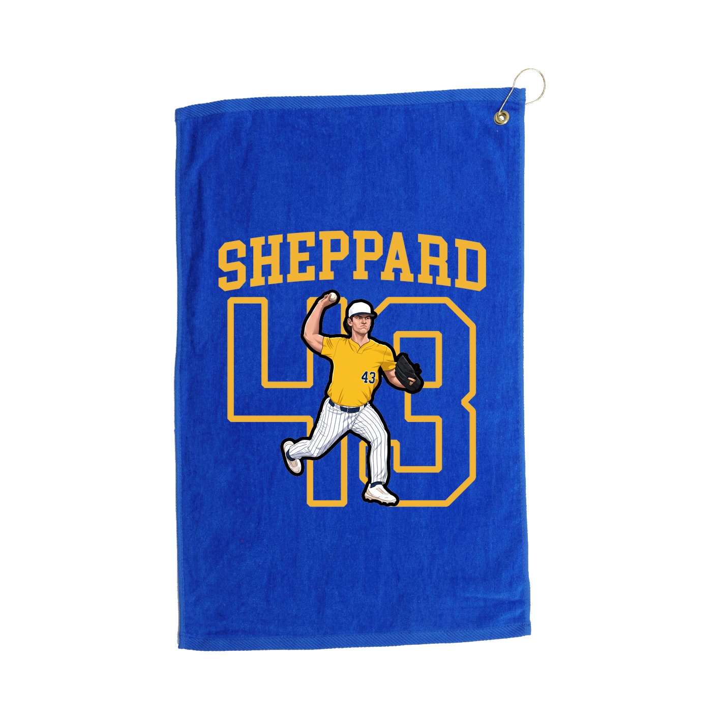 Golf Towel — Shirsey in Royal