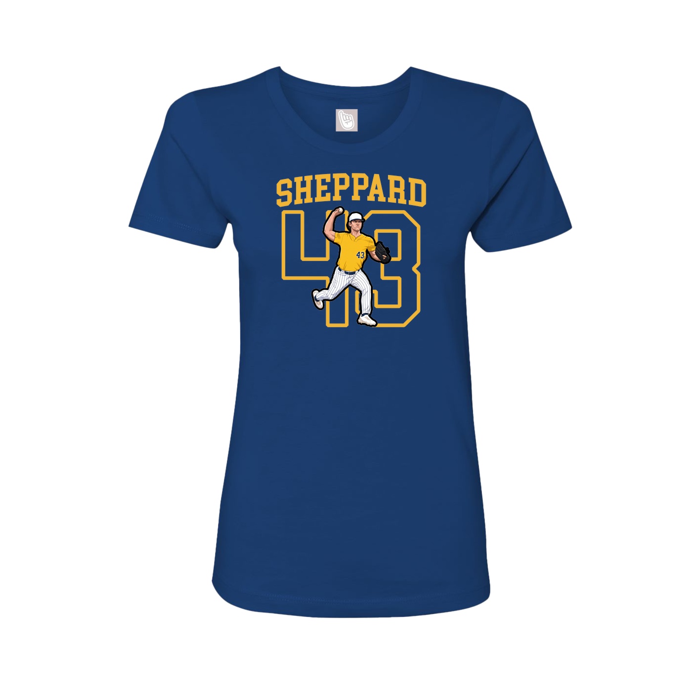 Fitted Women's Tee — Shirsey in Royal
