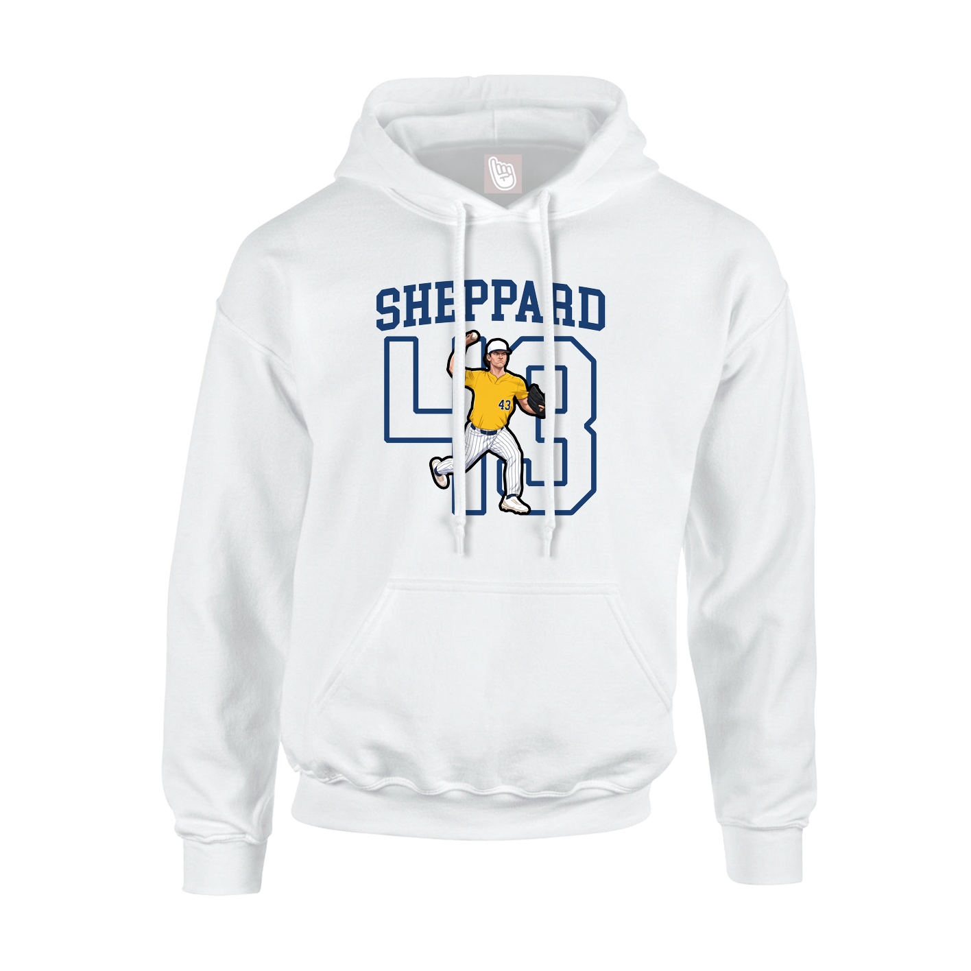 Youth Hoodie — Shirsey in White