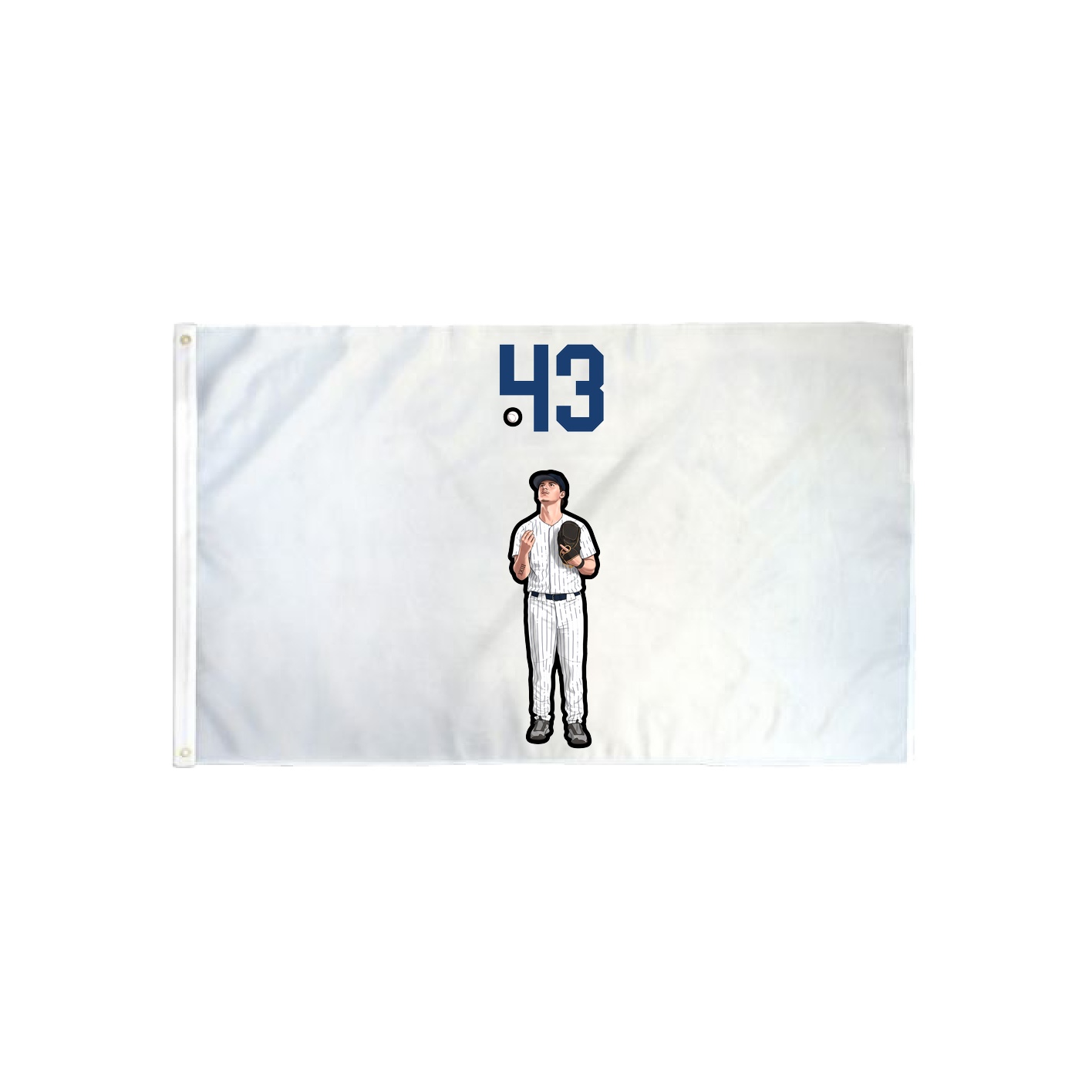 3x5 Flag — Number Top in Classic