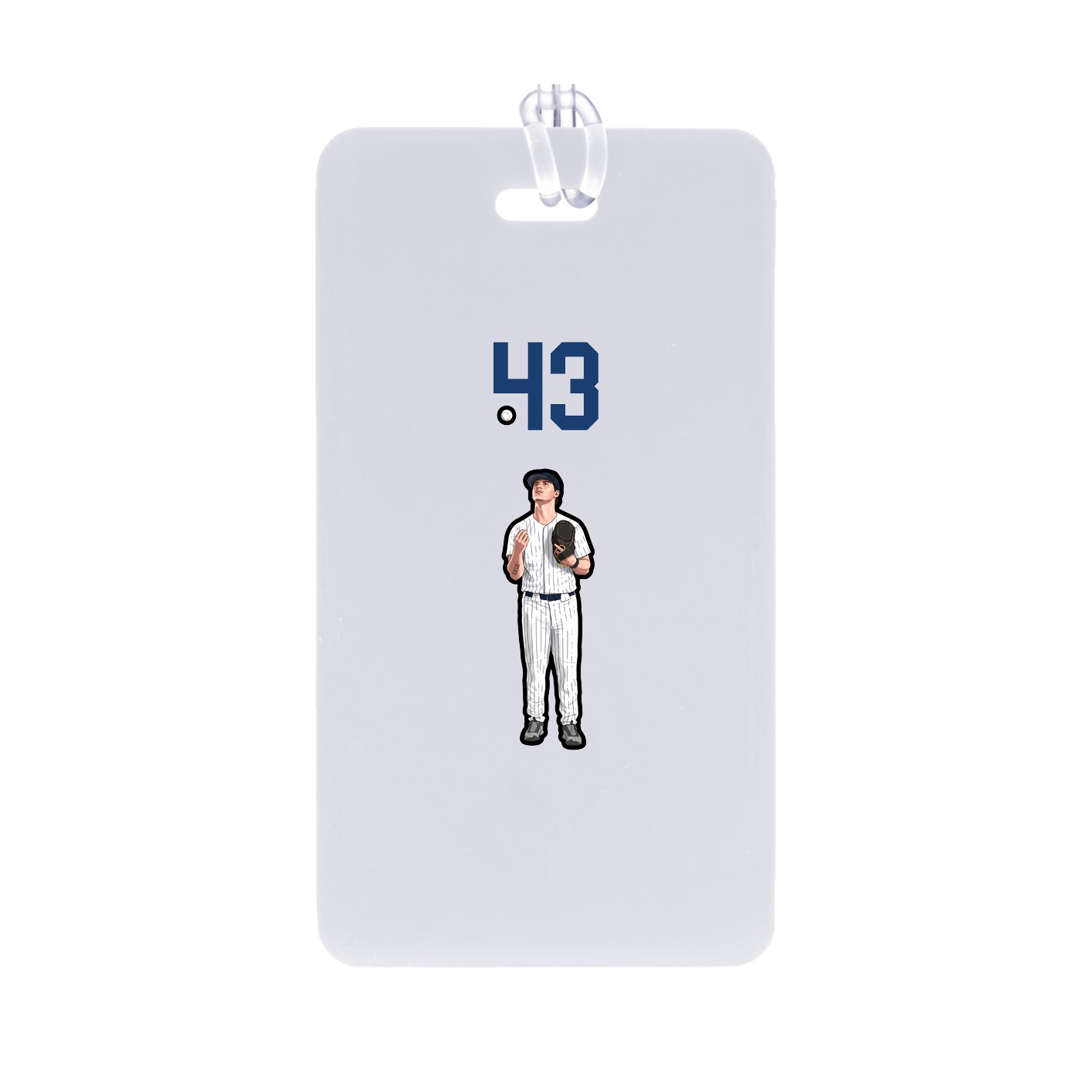 Bag Tag — Number Top in Classic