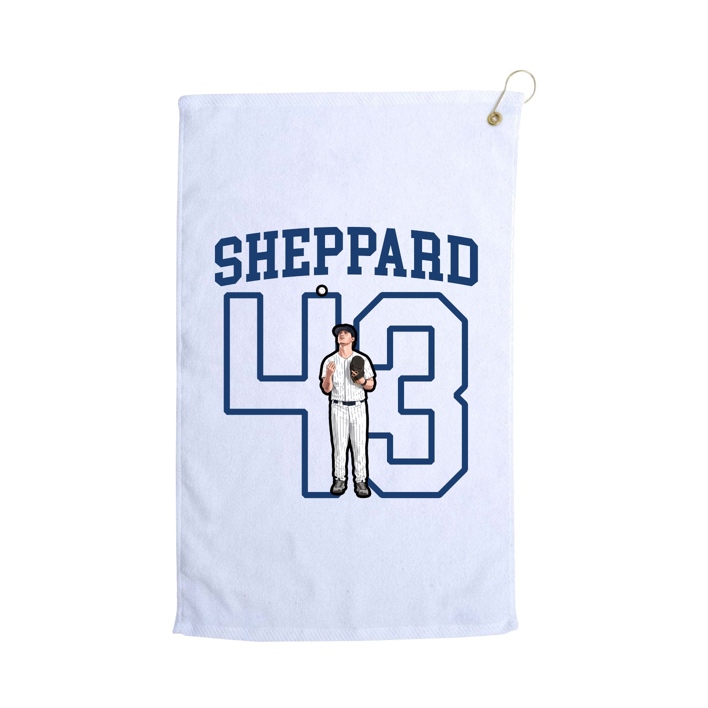 Golf Towel — Shirsey in White
