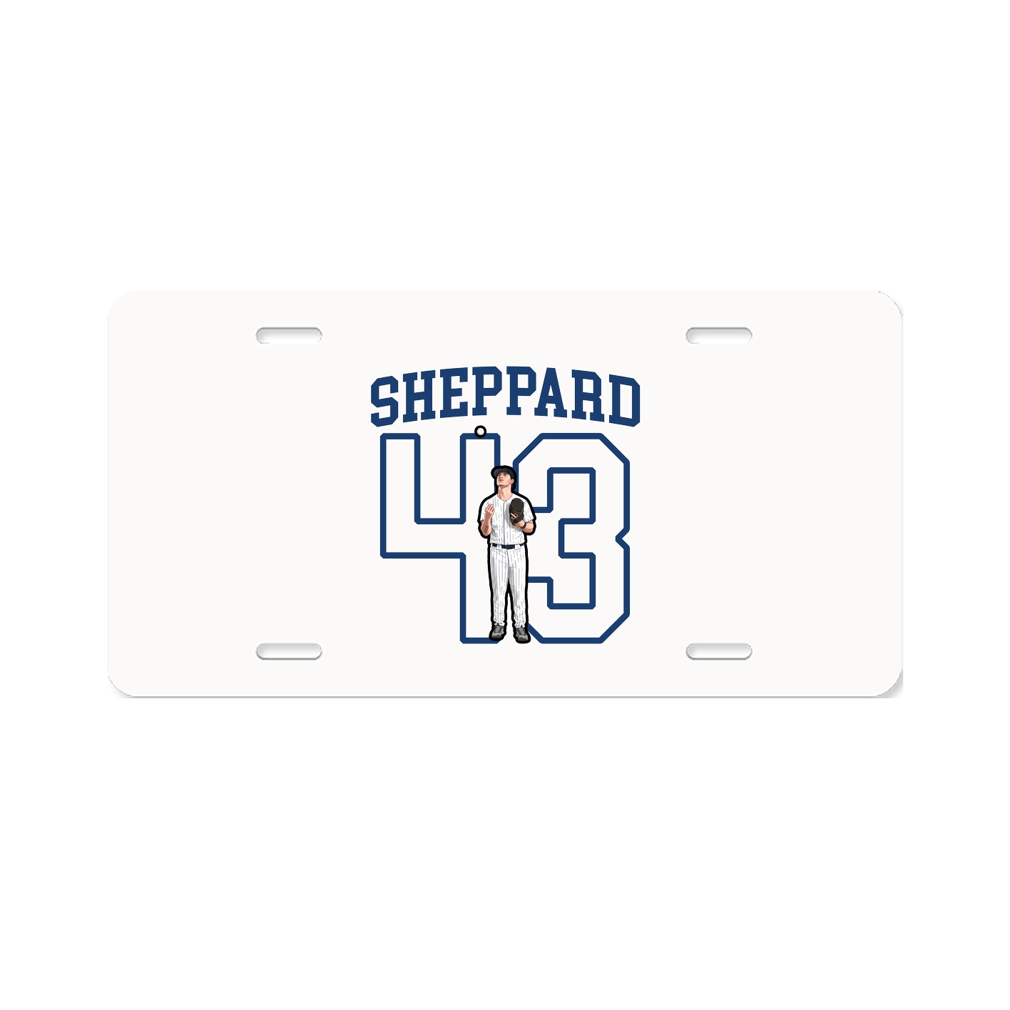 License Plate — Shirsey in Classic