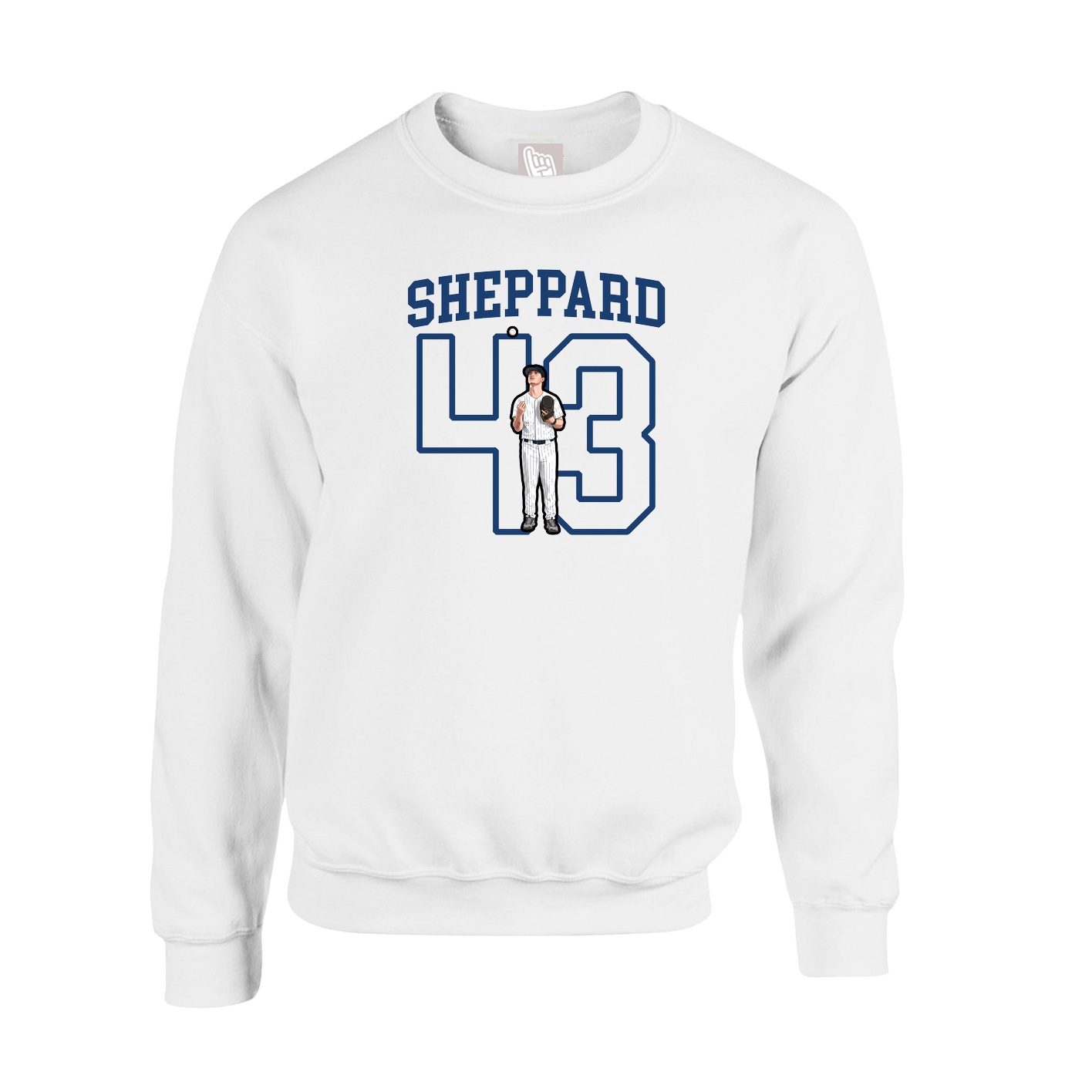 Fleece Crew — Shirsey in White