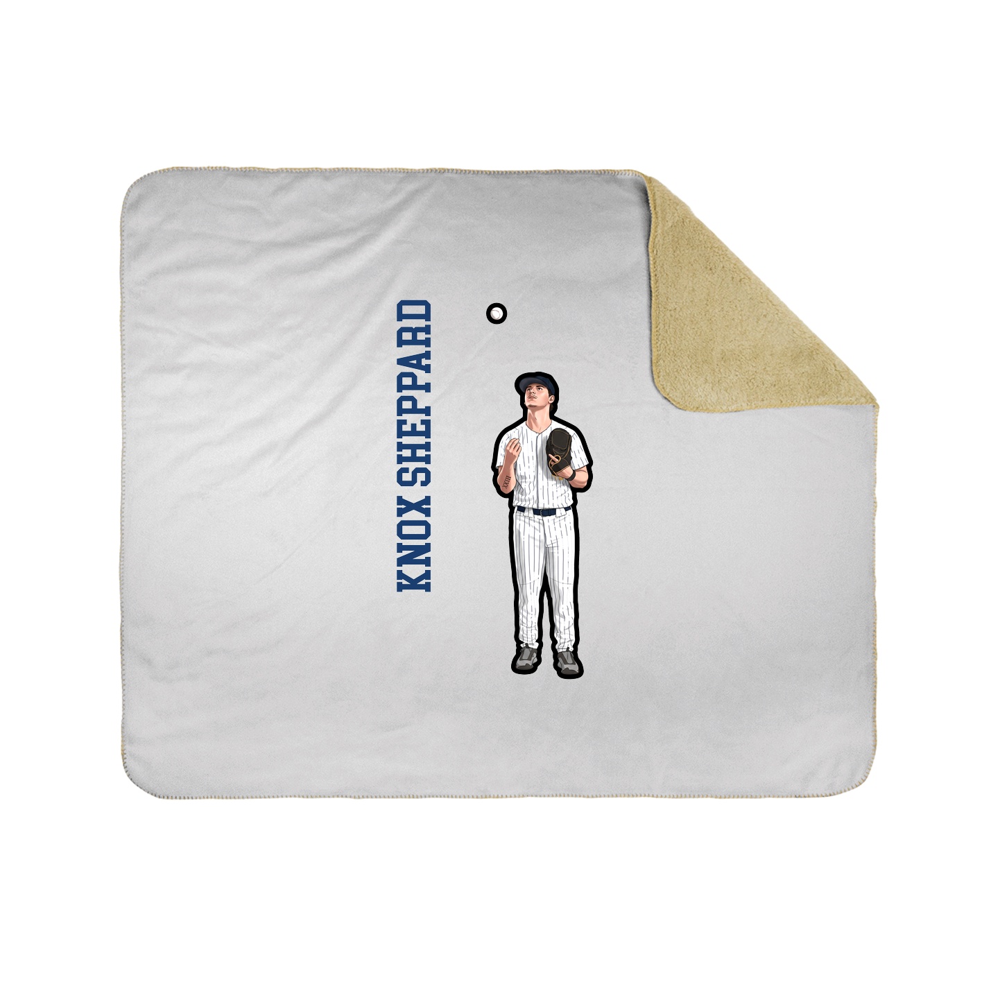 50x60 Sherpa Lined Throw Blanket