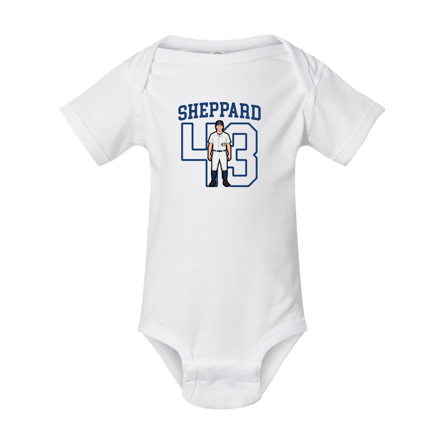 Baby Onesie — Shirsey in White