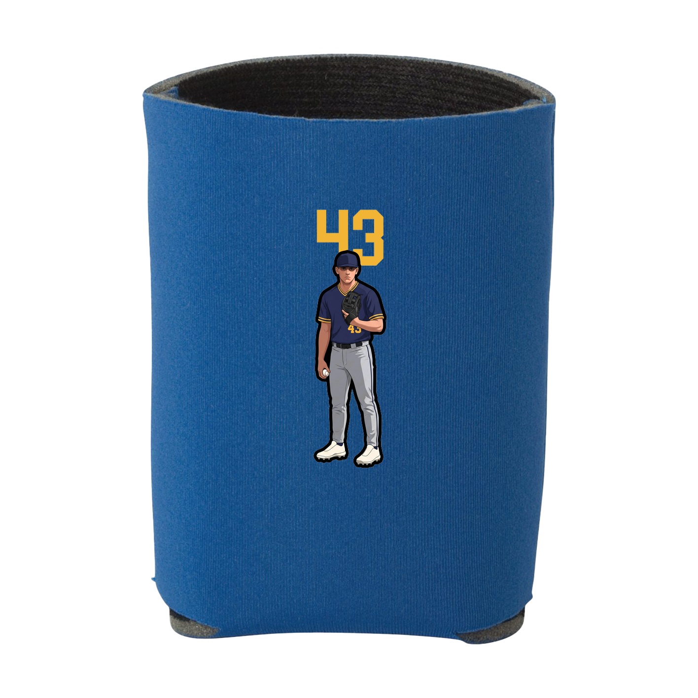 Can Holder — Number Top in Royal