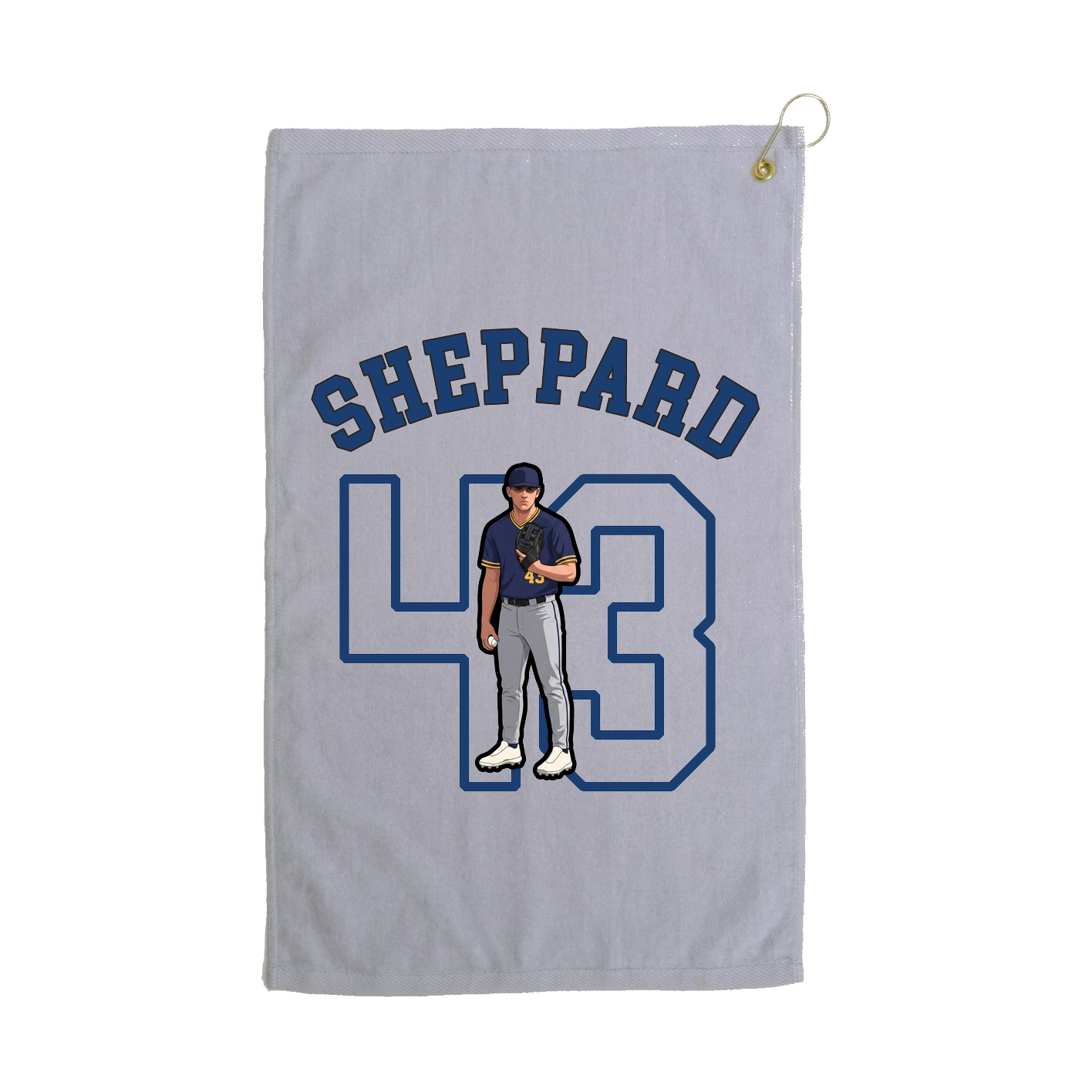Golf Towel — Shirsey Arch in Grey