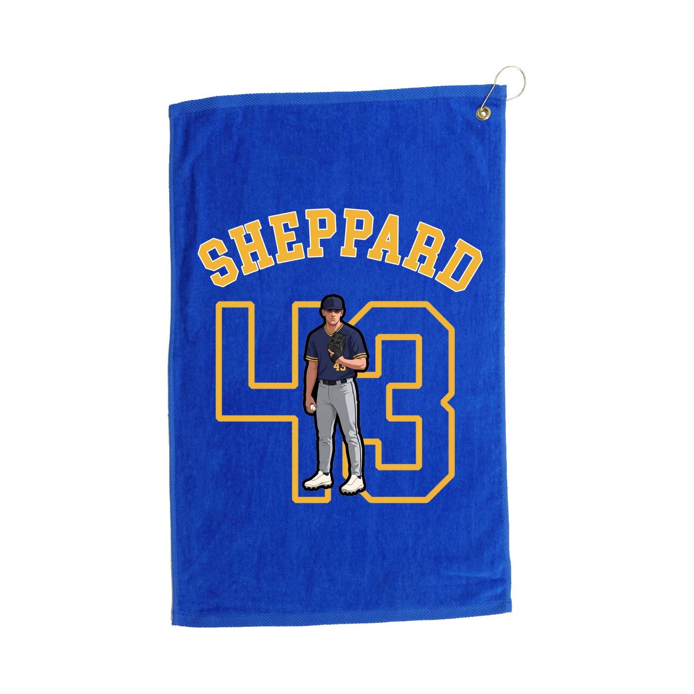 Golf Towel — Shirsey Arch in Royal