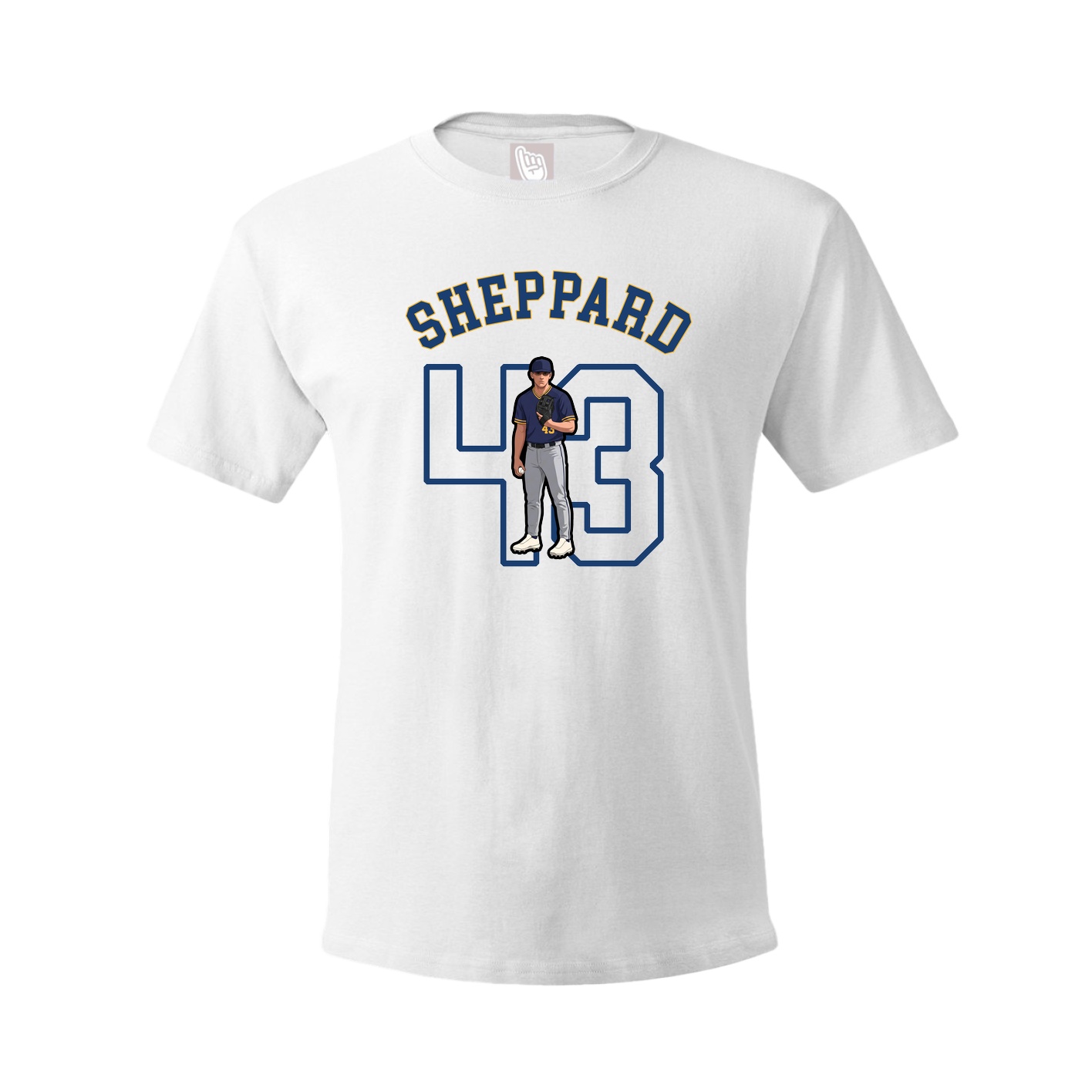 Youth Tee — Shirsey Arch in White